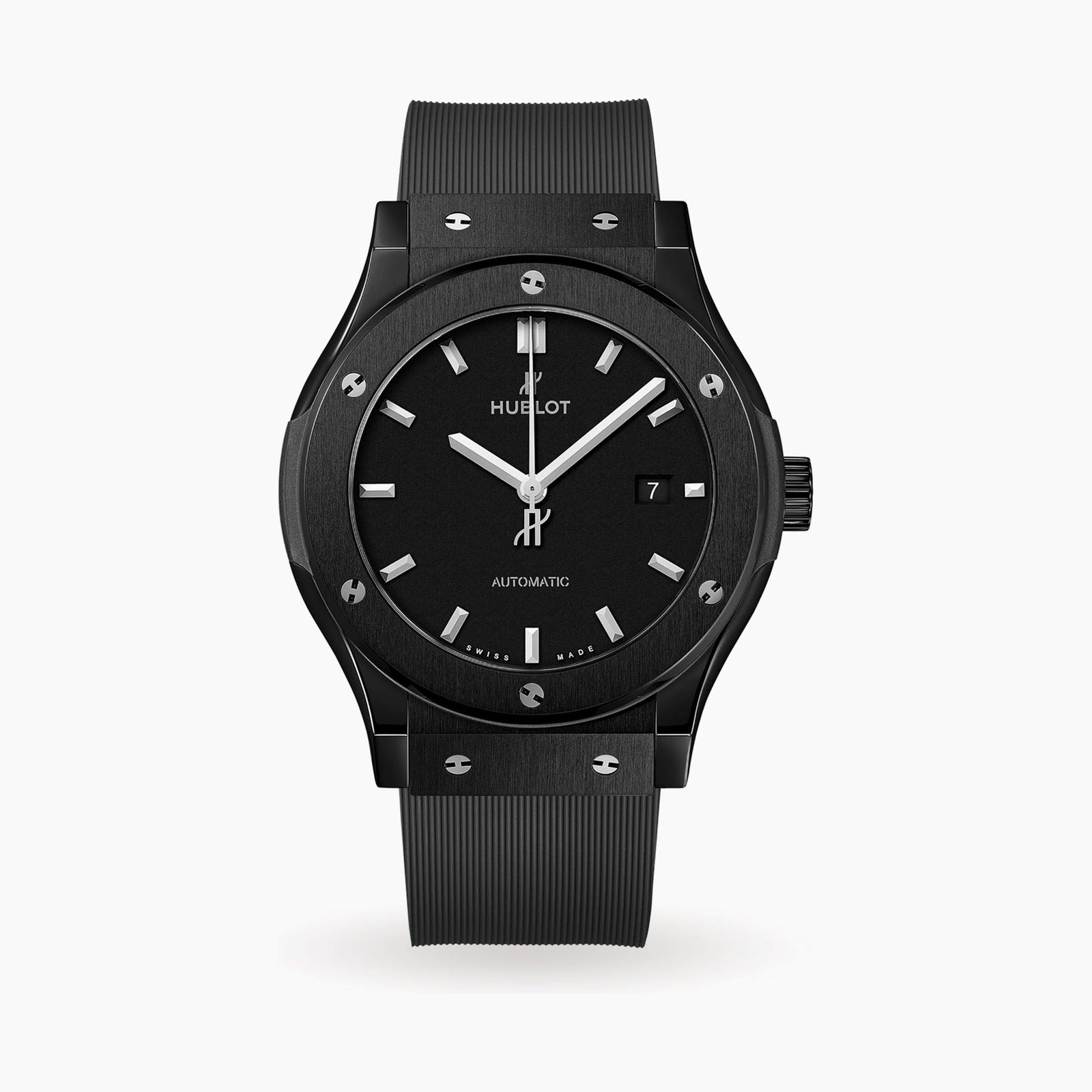 Classic Fusion Black Magic — Black Dial, Ceramic, Rubber (542.CM.1171.RX)