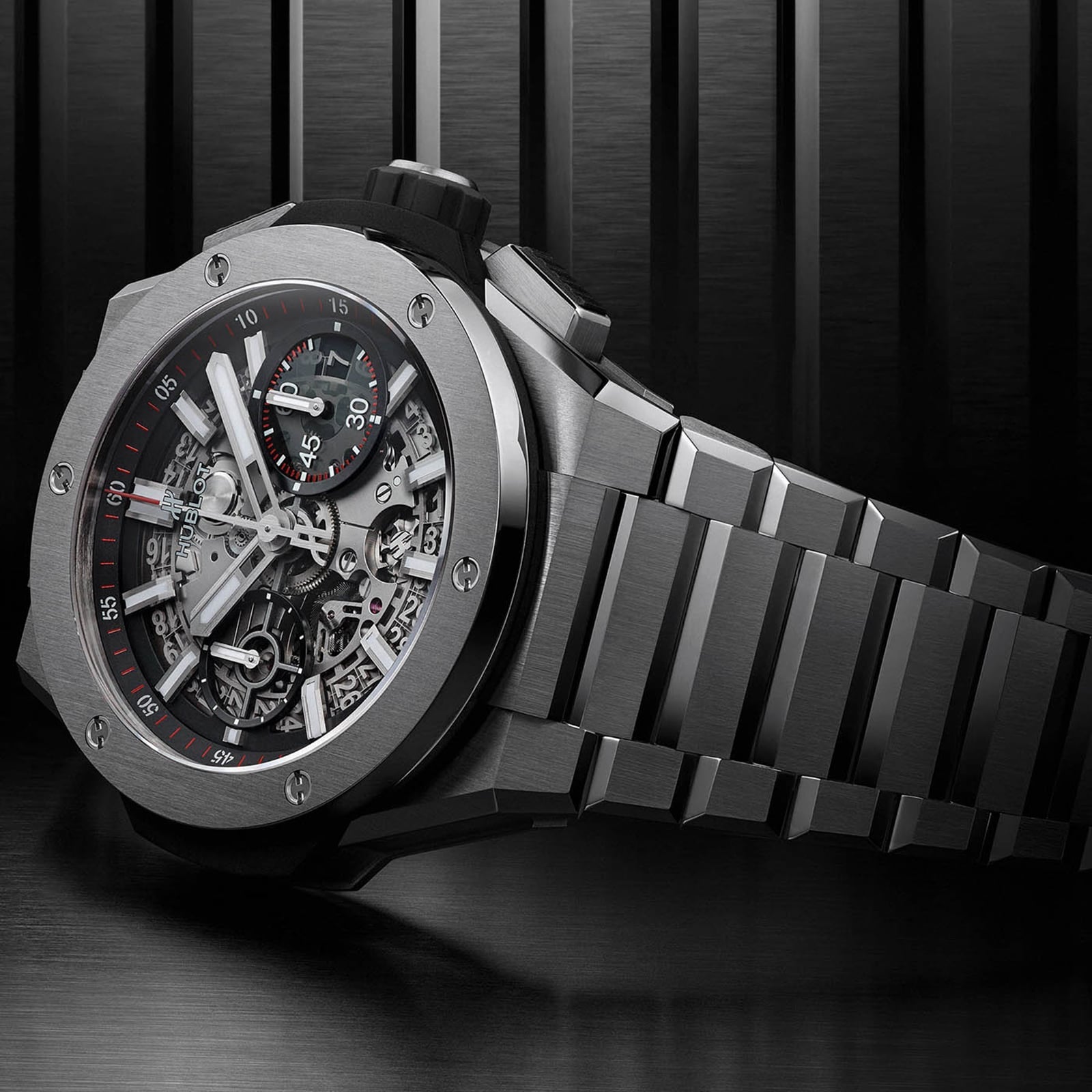 Big Bang Integrated Titanium — Black Dial