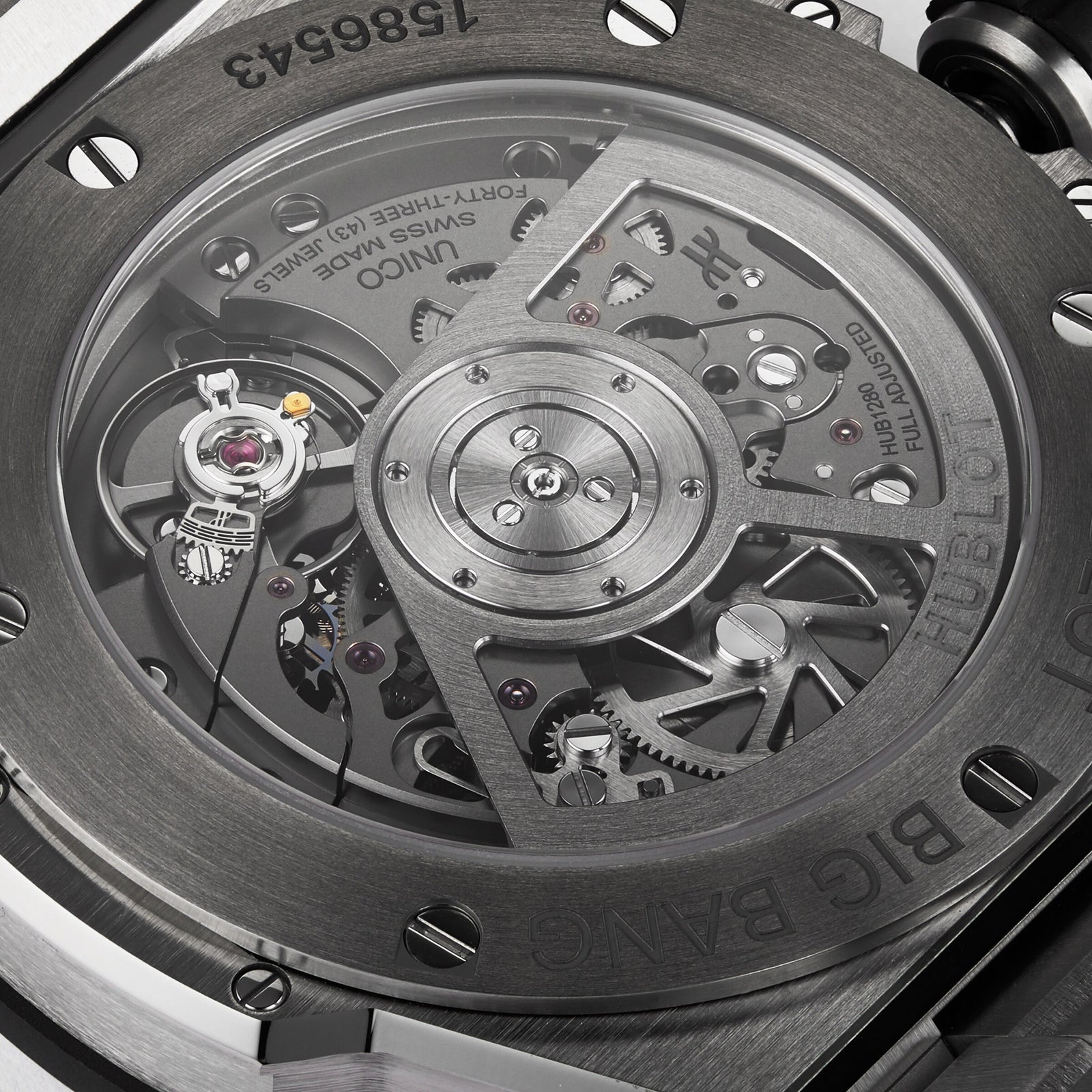 Big Bang Integrated Titanium — Black Dial
