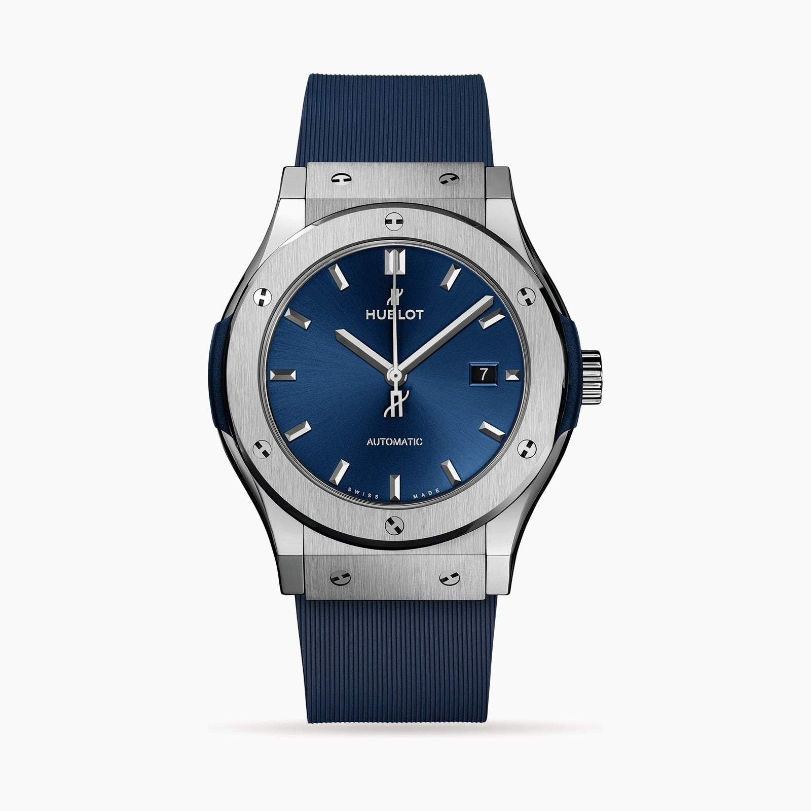 Classic Fusion Titanium Blue — Blue Dial