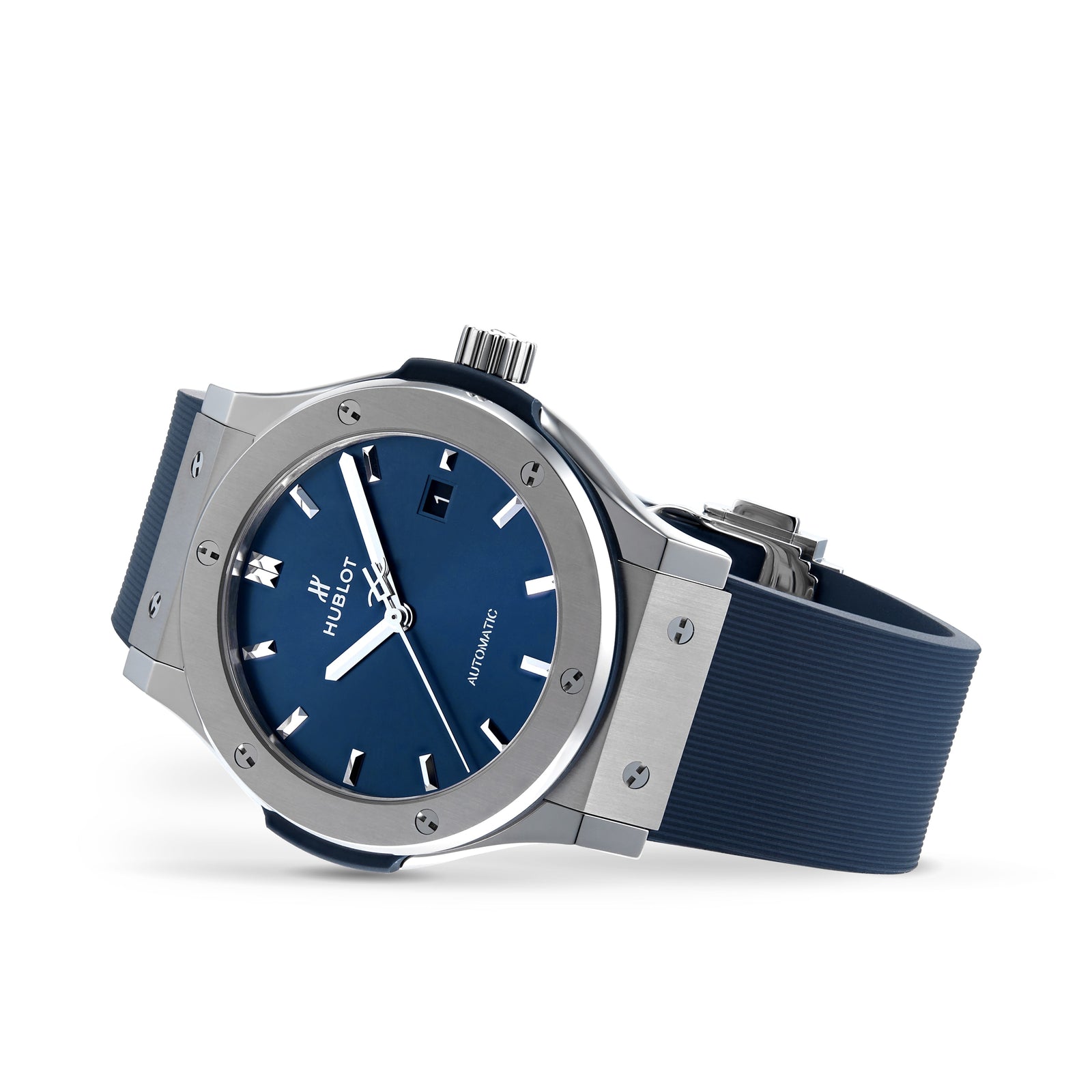 Classic Fusion Titanium Blue — Blue Dial