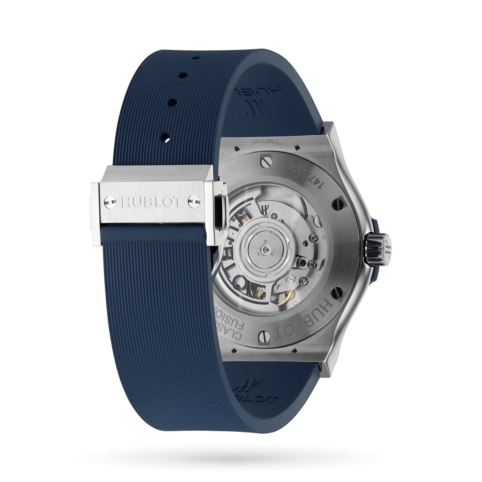 Classic Fusion Titanium Blue — Blue Dial