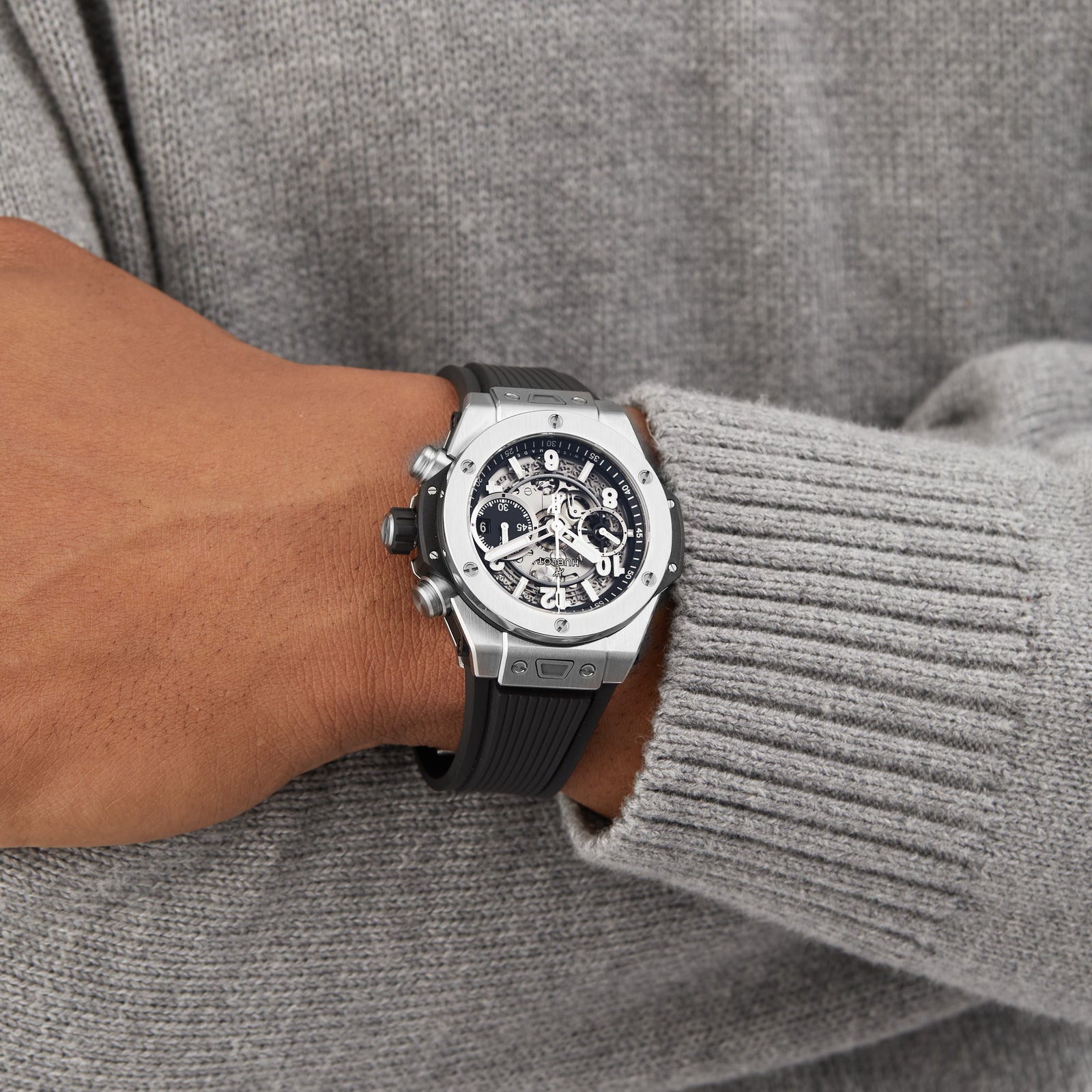 Big Bang Unico Titanium — Grey Dial