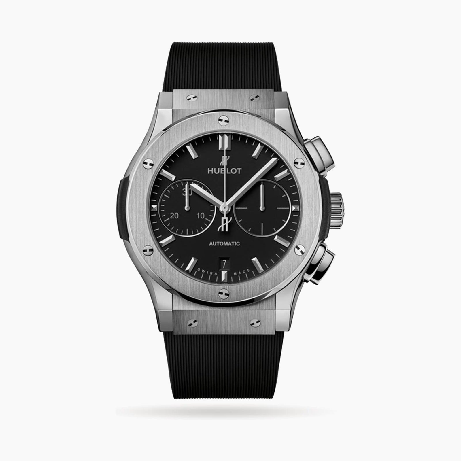 Classic Fushion Chronograph Titanium — Black Dial