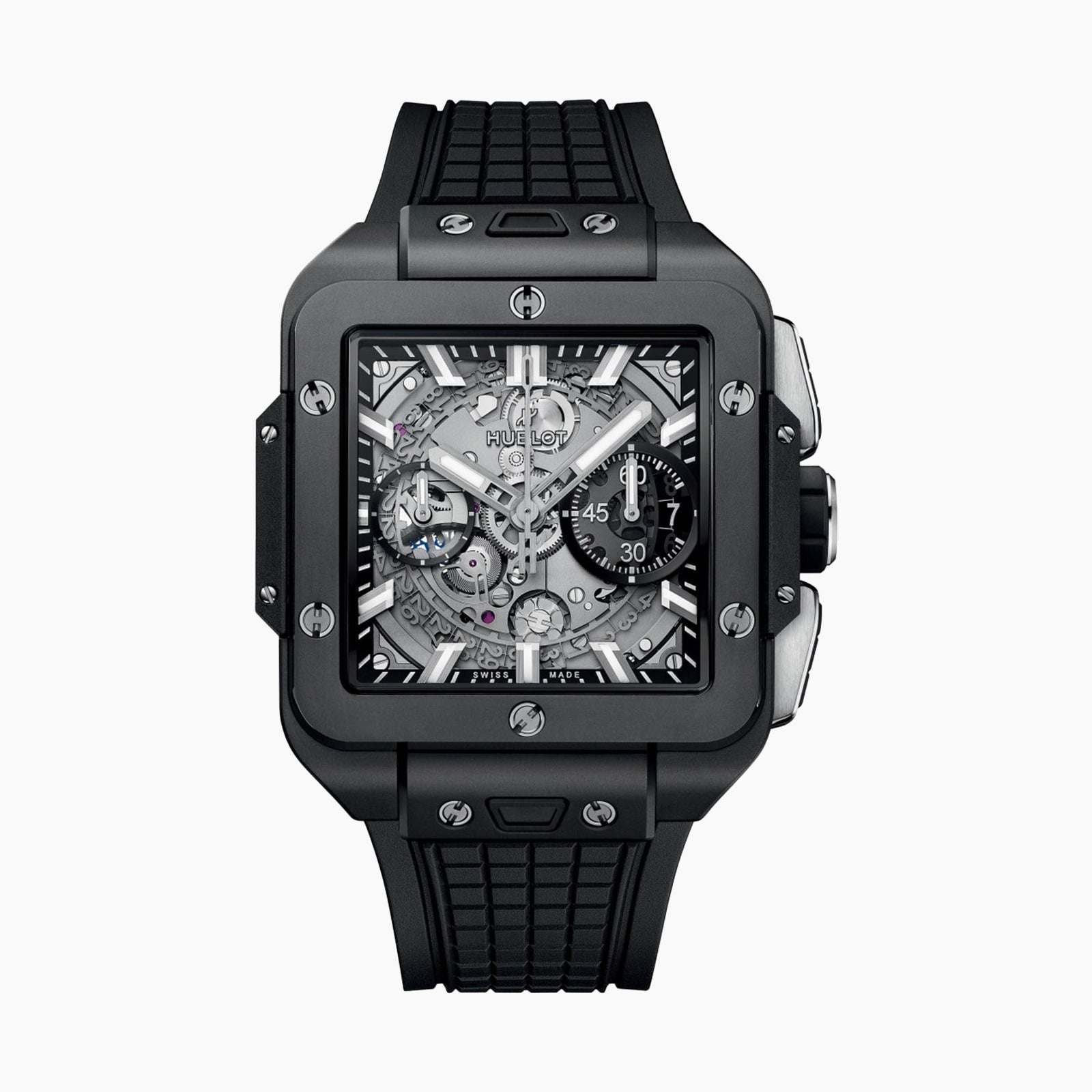 Square Bang Unico Black Magic — Grey Dial