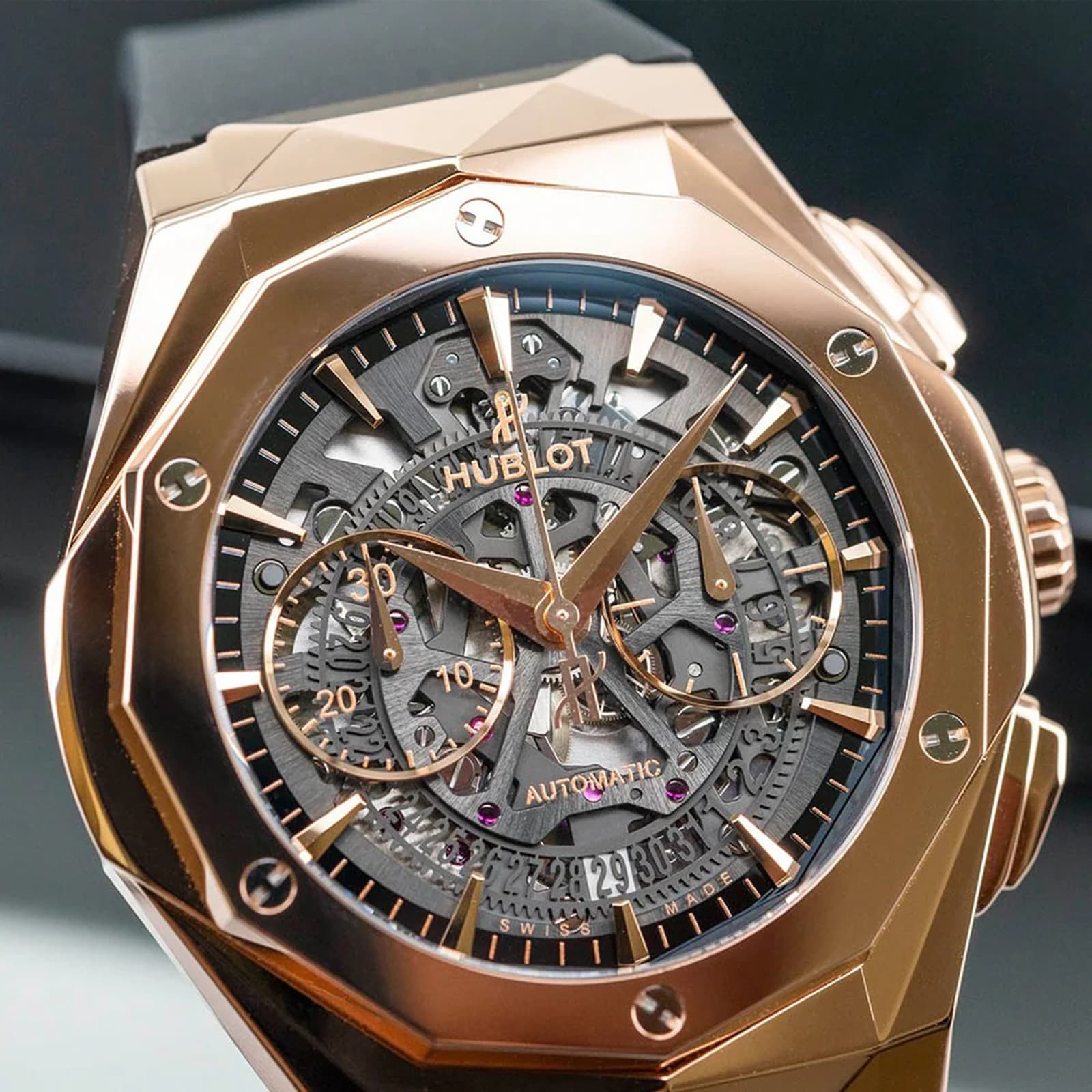 Classic Fusion Aerofusion King Gold — Black Dial