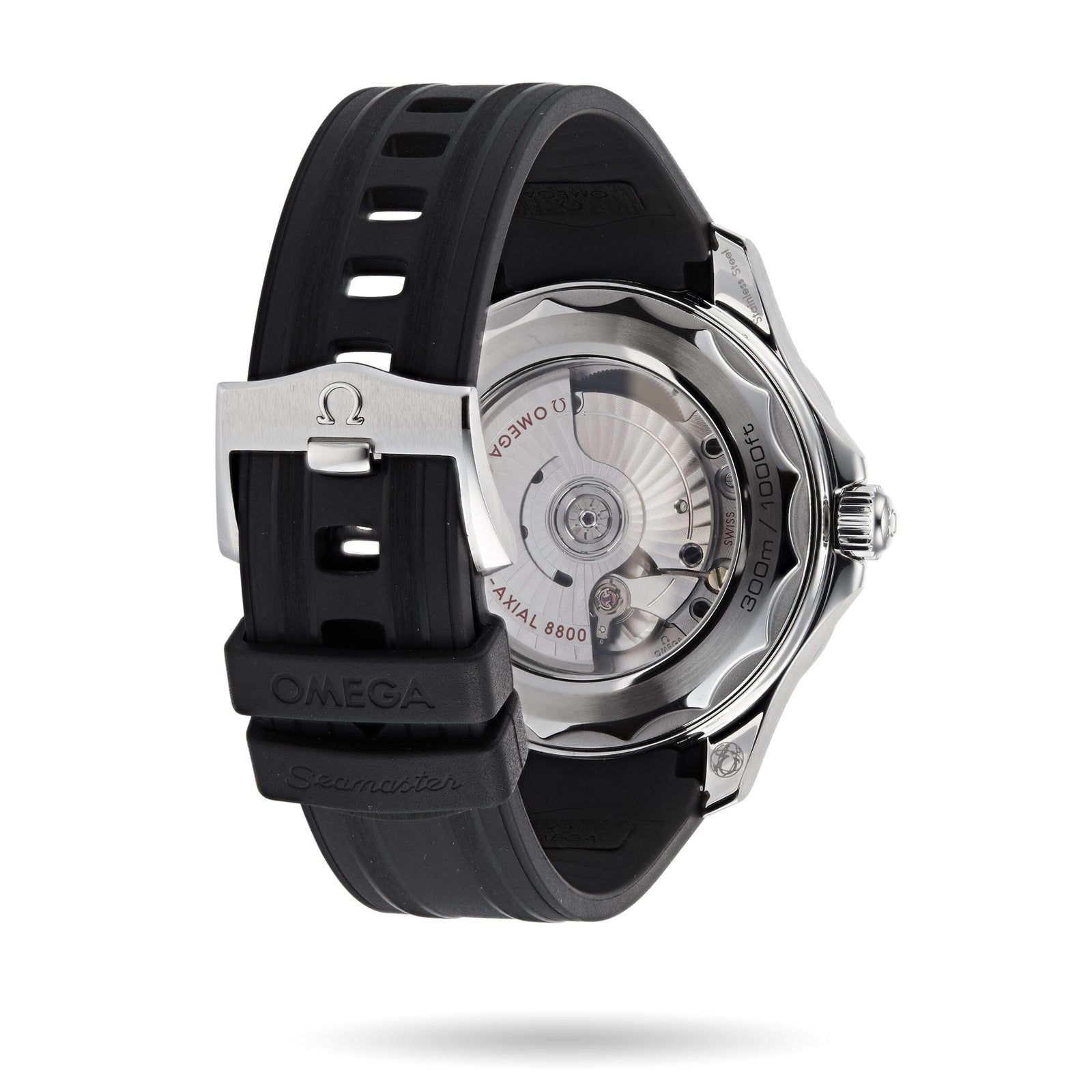Seamaster Diver 300M — Black Dial, Rubber, Ceramic Bezel