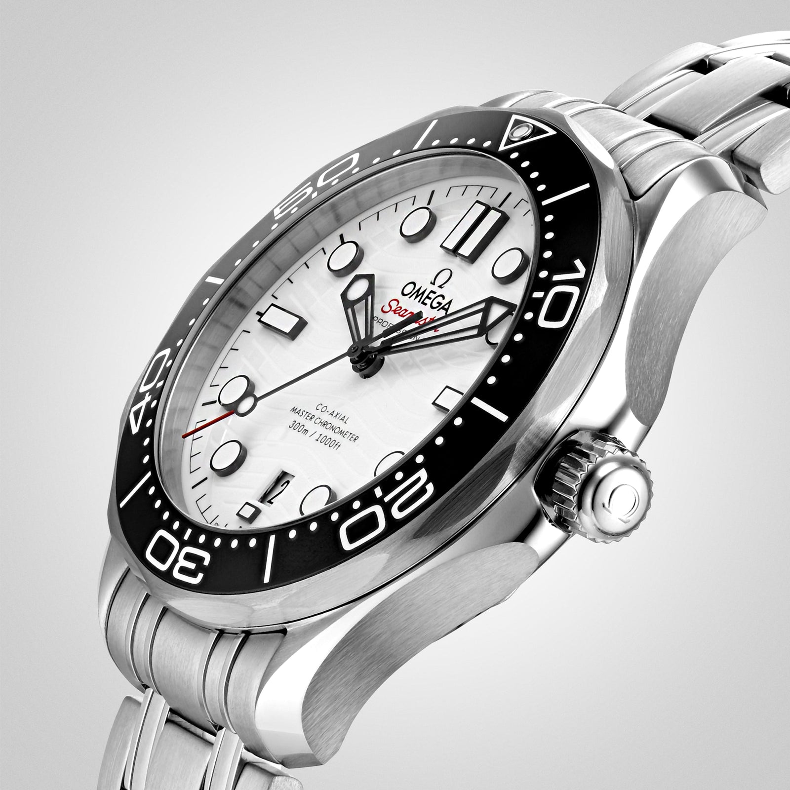 Seamaster Diver 300M — White Dial, Steel