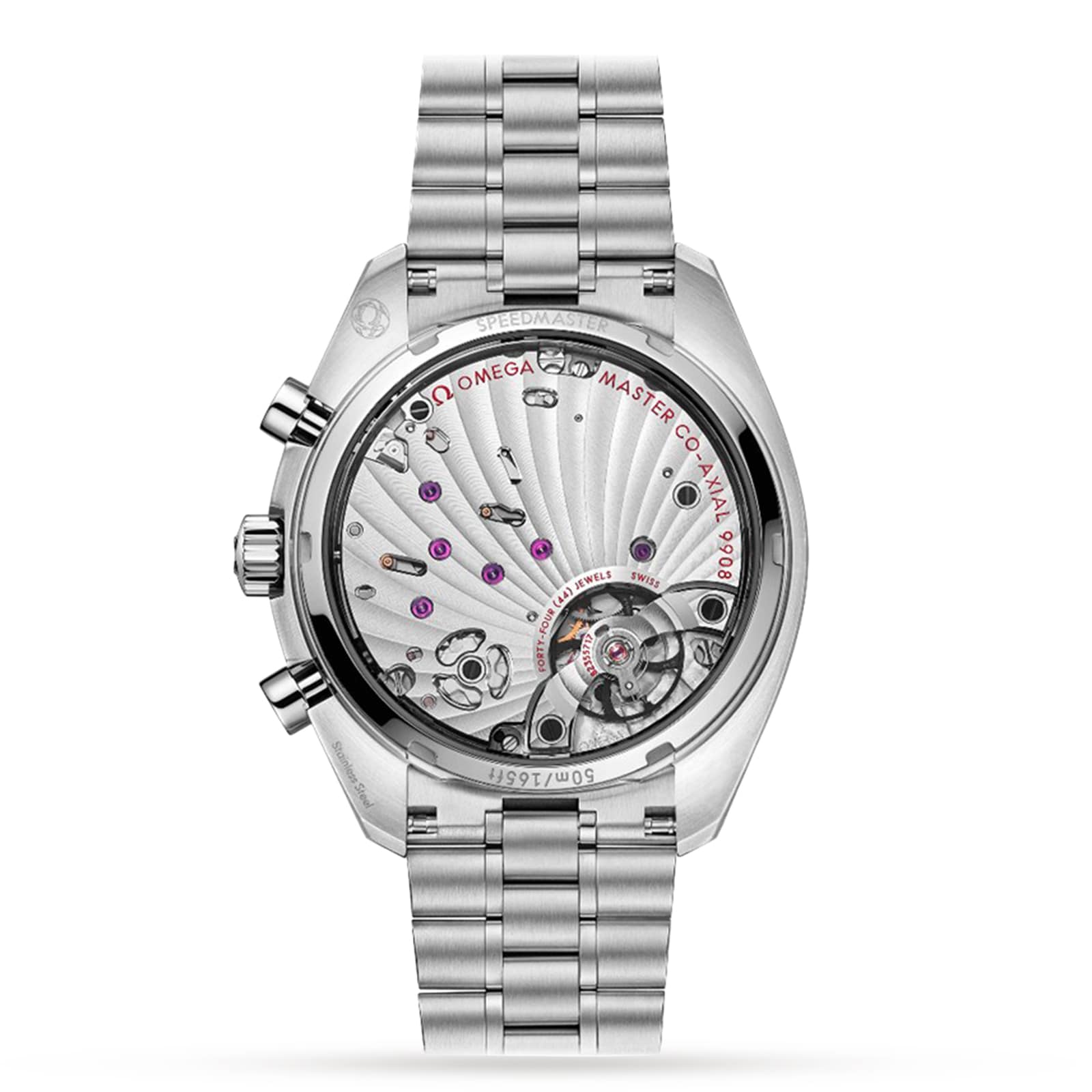 Speedmaster Chronoscope — Silver Dial, Black Bezel