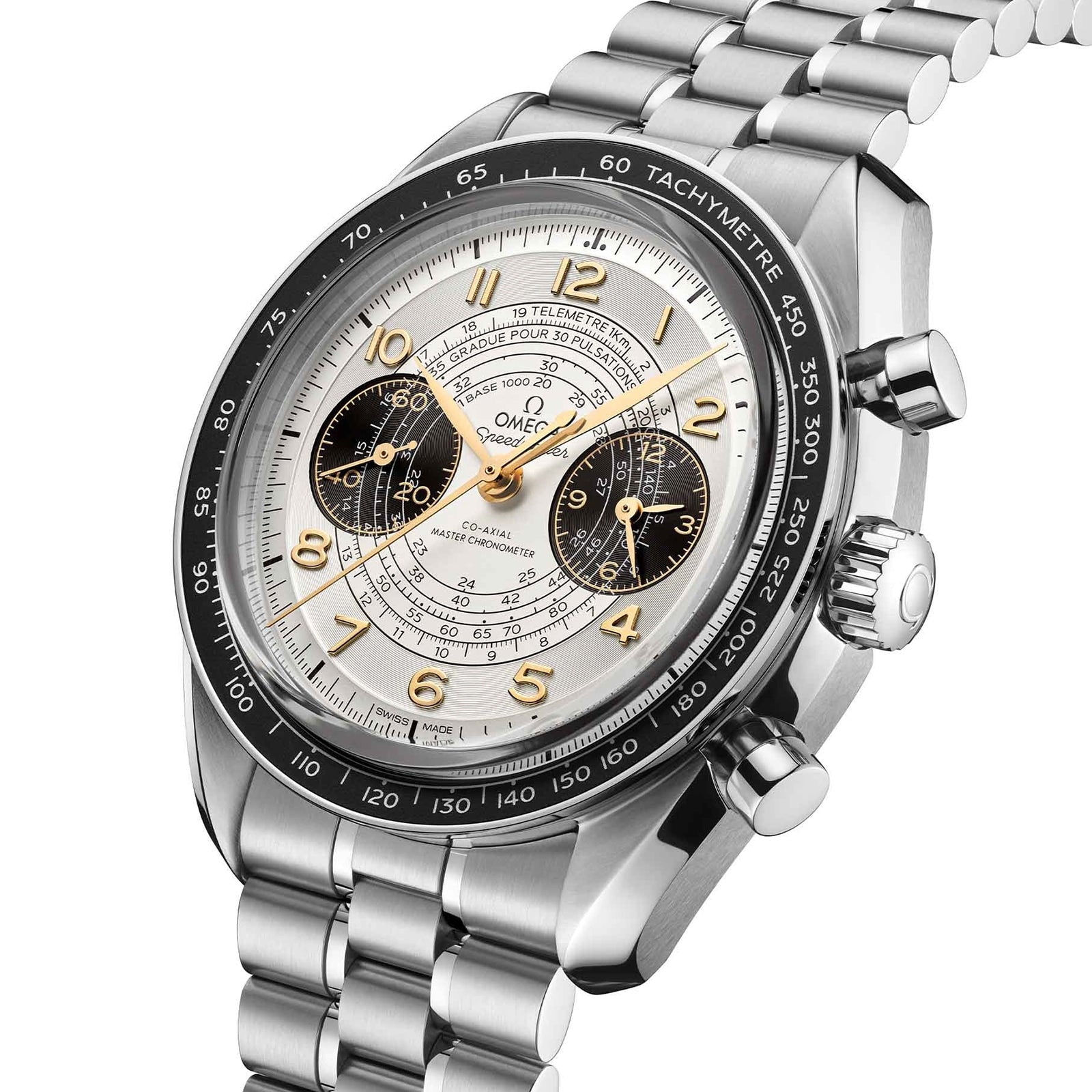 Speedmaster Chronoscope Paris 2024 Olympics — Silver Dial