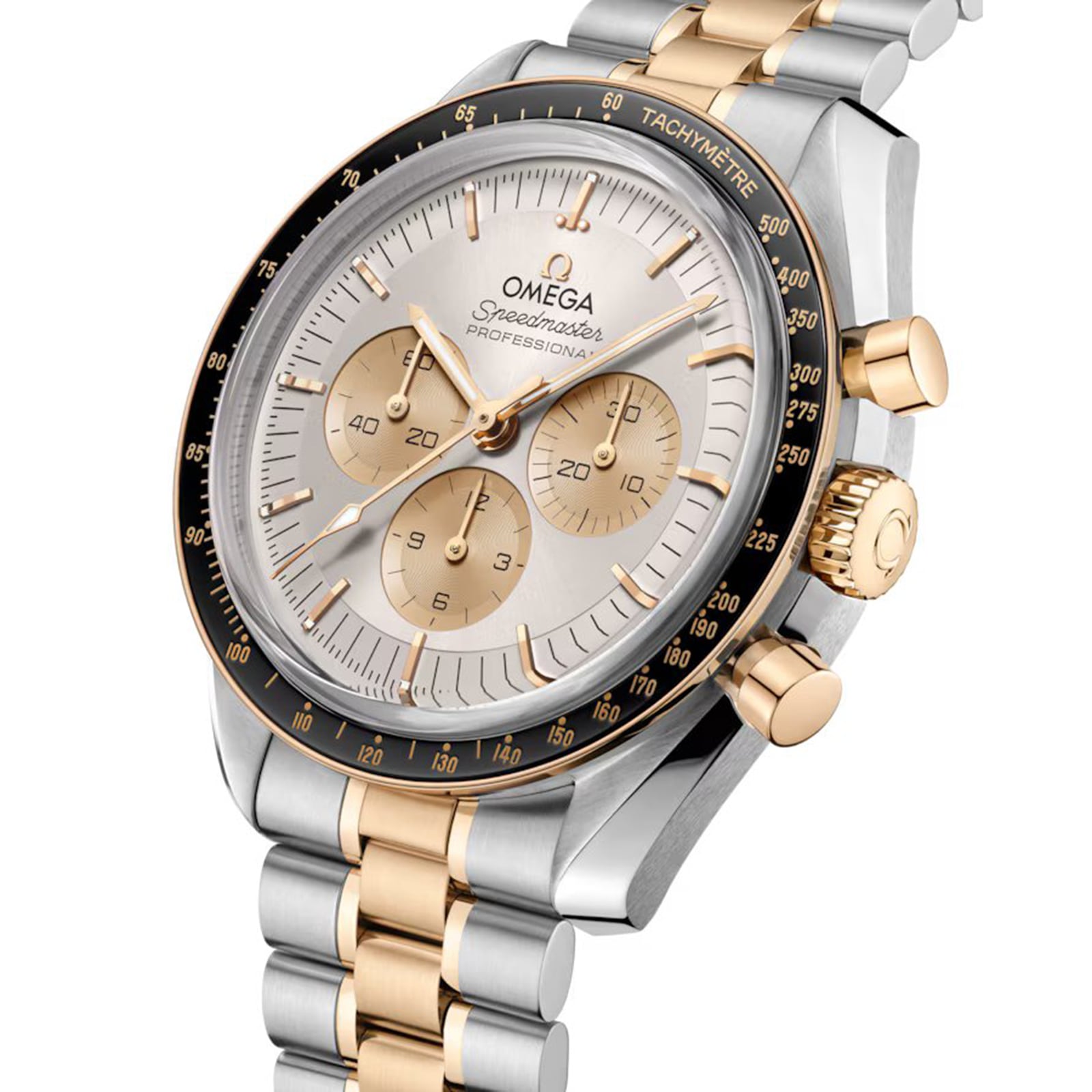 Speedmaster Moonwatch Professional Moonshine — Silver Dial