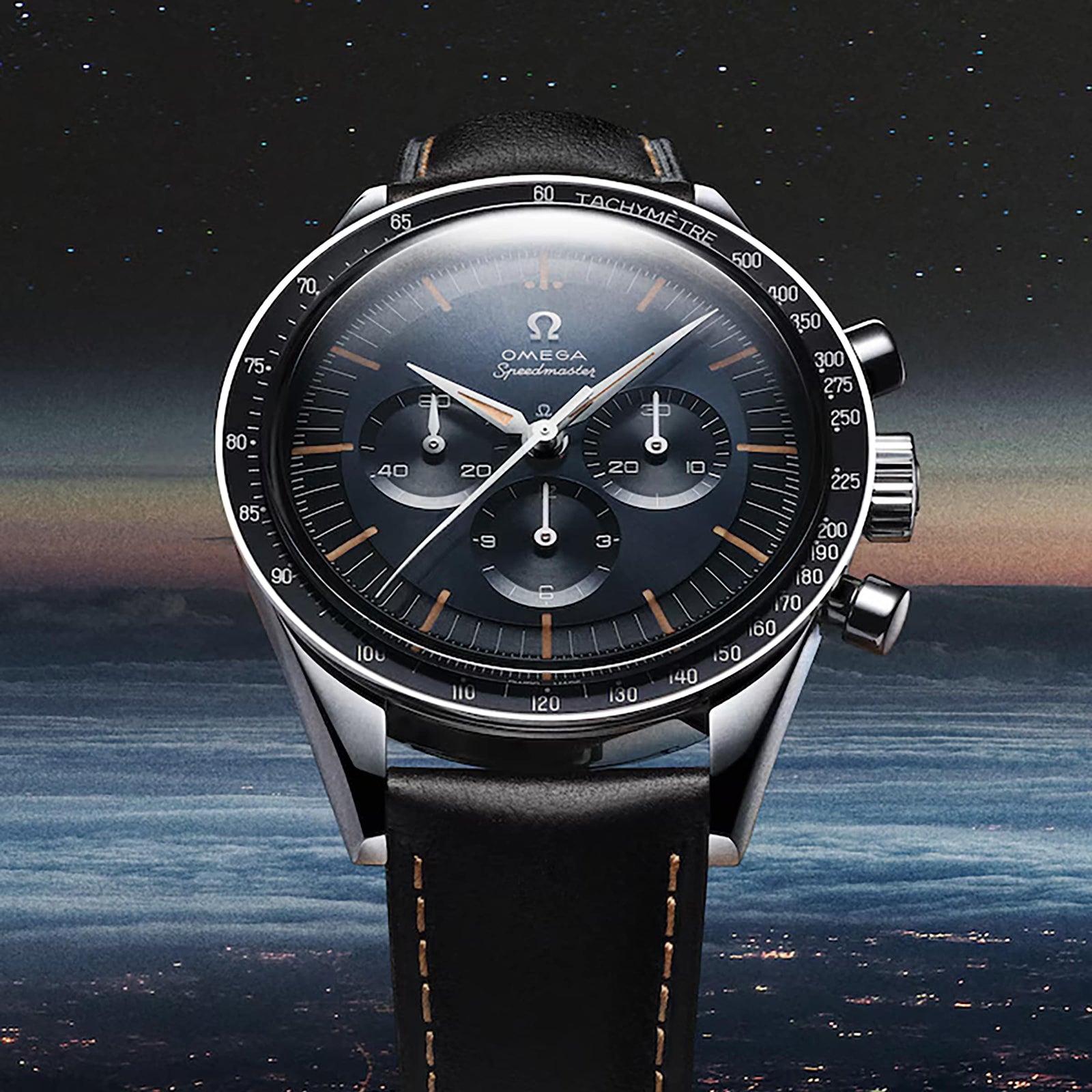 Speedmaster First OMEGA in Space — Blue Dial