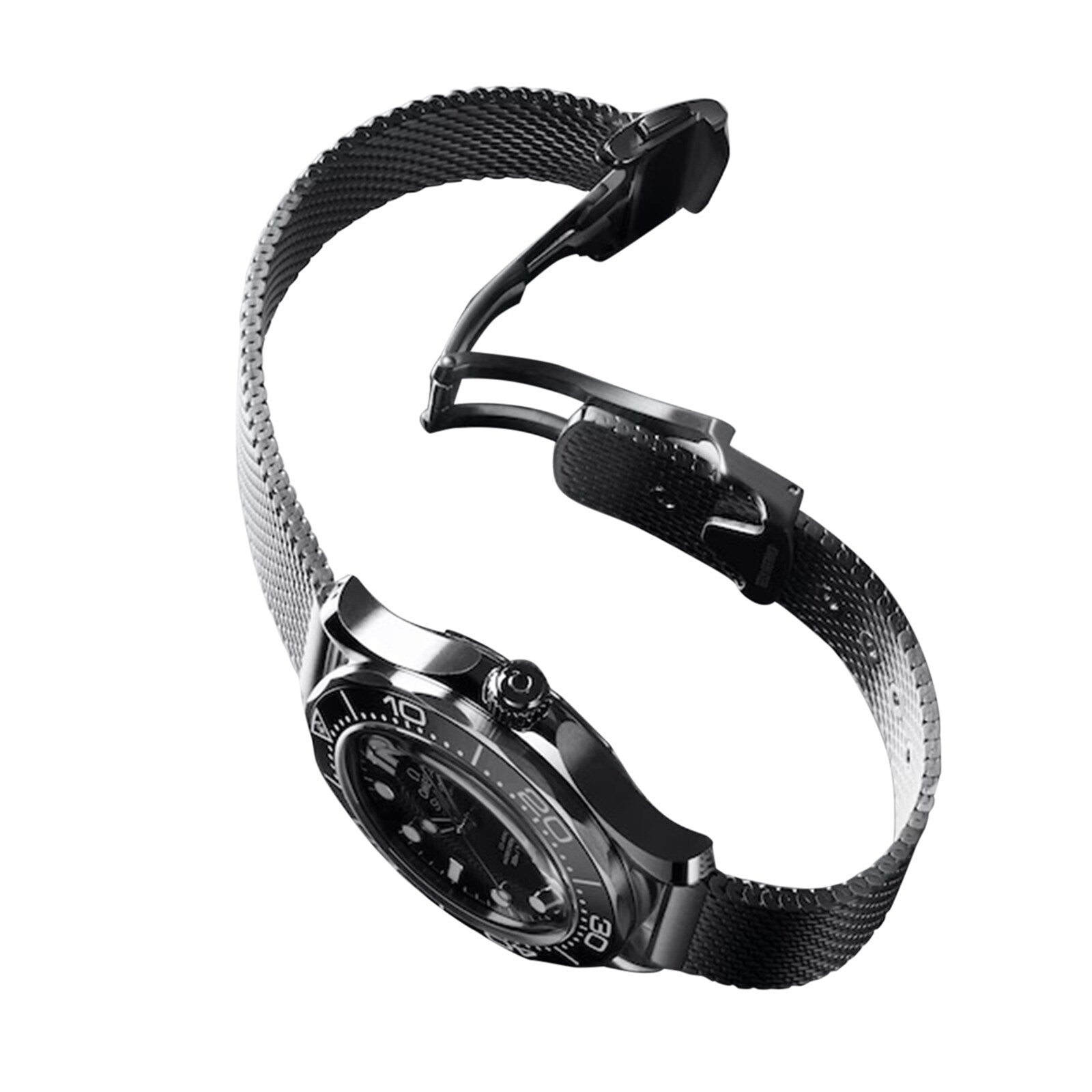 Seamaster Diver 300M — Black Dial, Aluminium Bezel