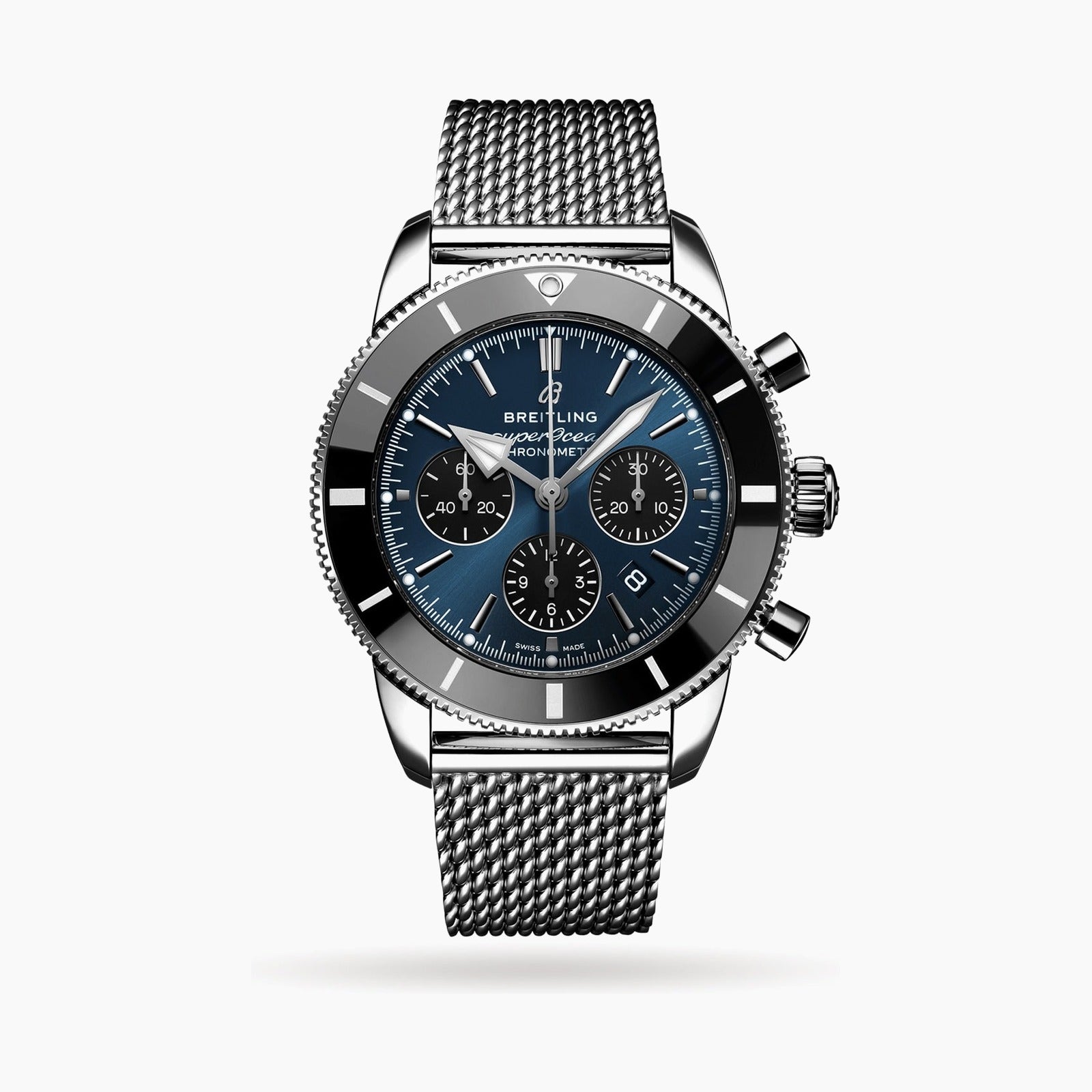 Superocean Heritage B01 Chronograph 44 — Blue Dial