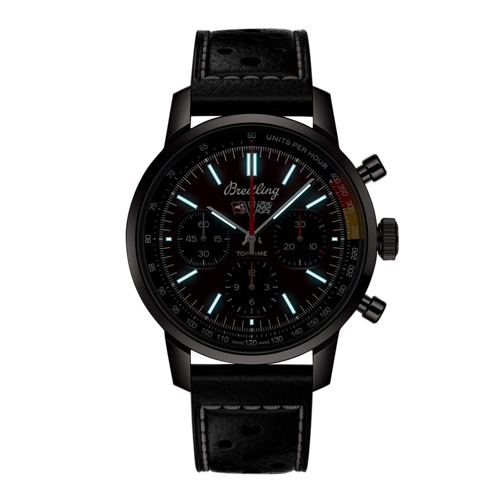 Top Time B01 Chevrolet Corvette — Red Dial