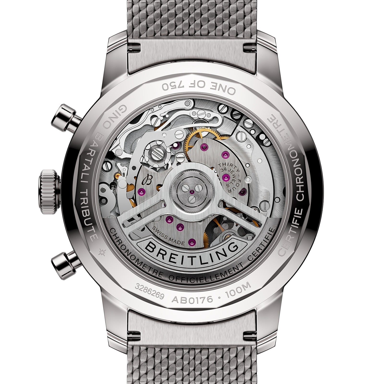 Top Time B01 Gino Bartali — Blue Dial