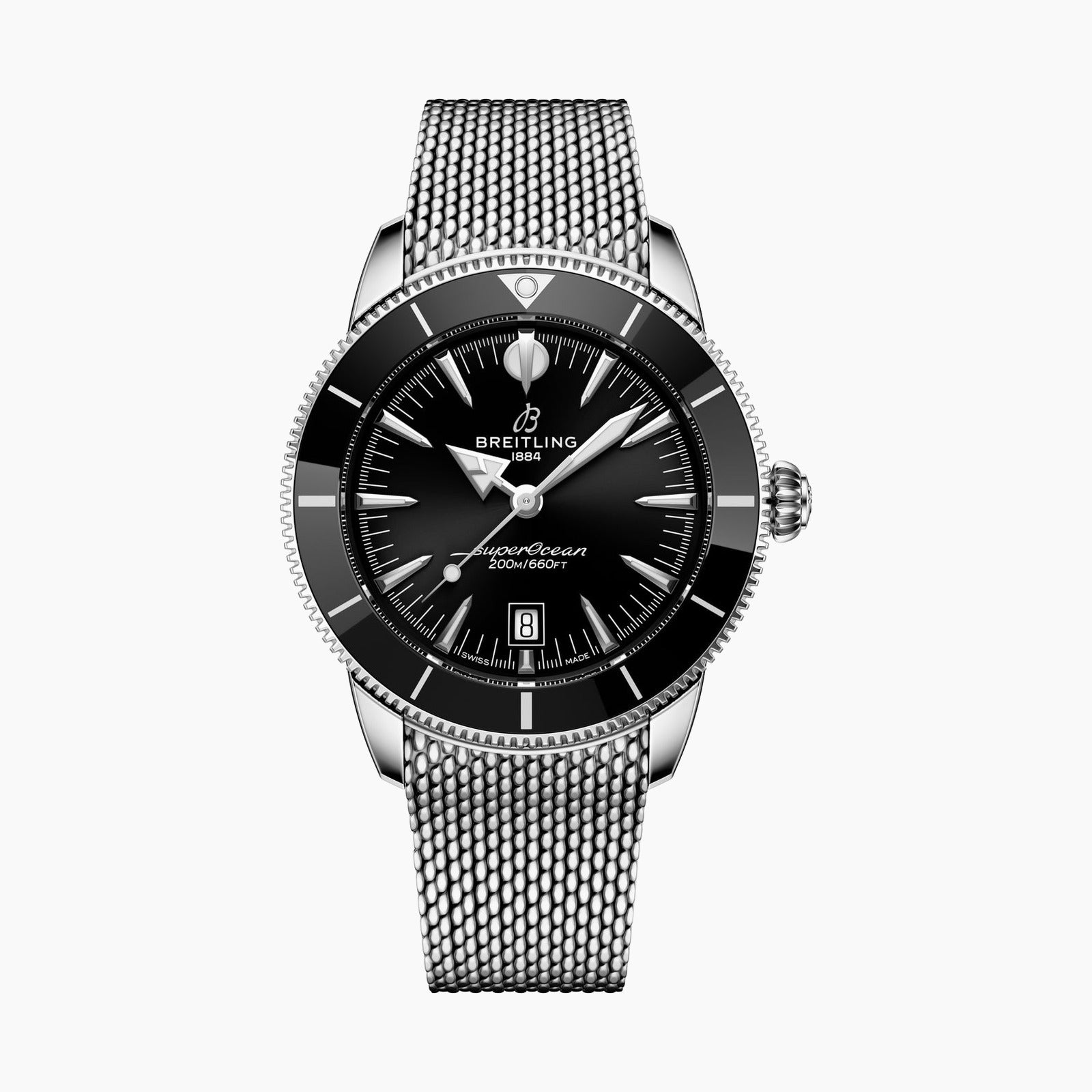 Superocean Heritage B31 Automatic 44 — Black Dial