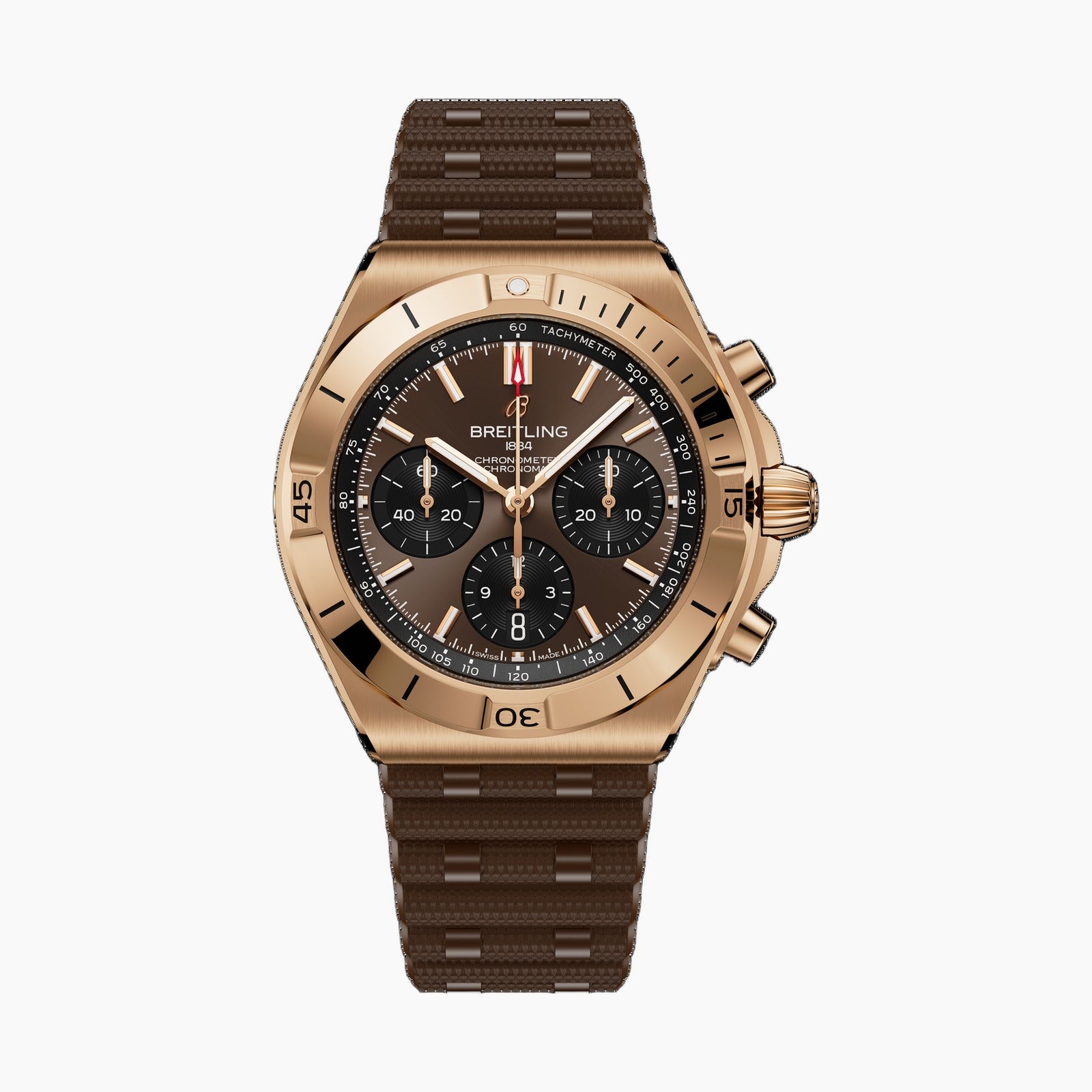 Chronomat B01 42 — Brown Dial