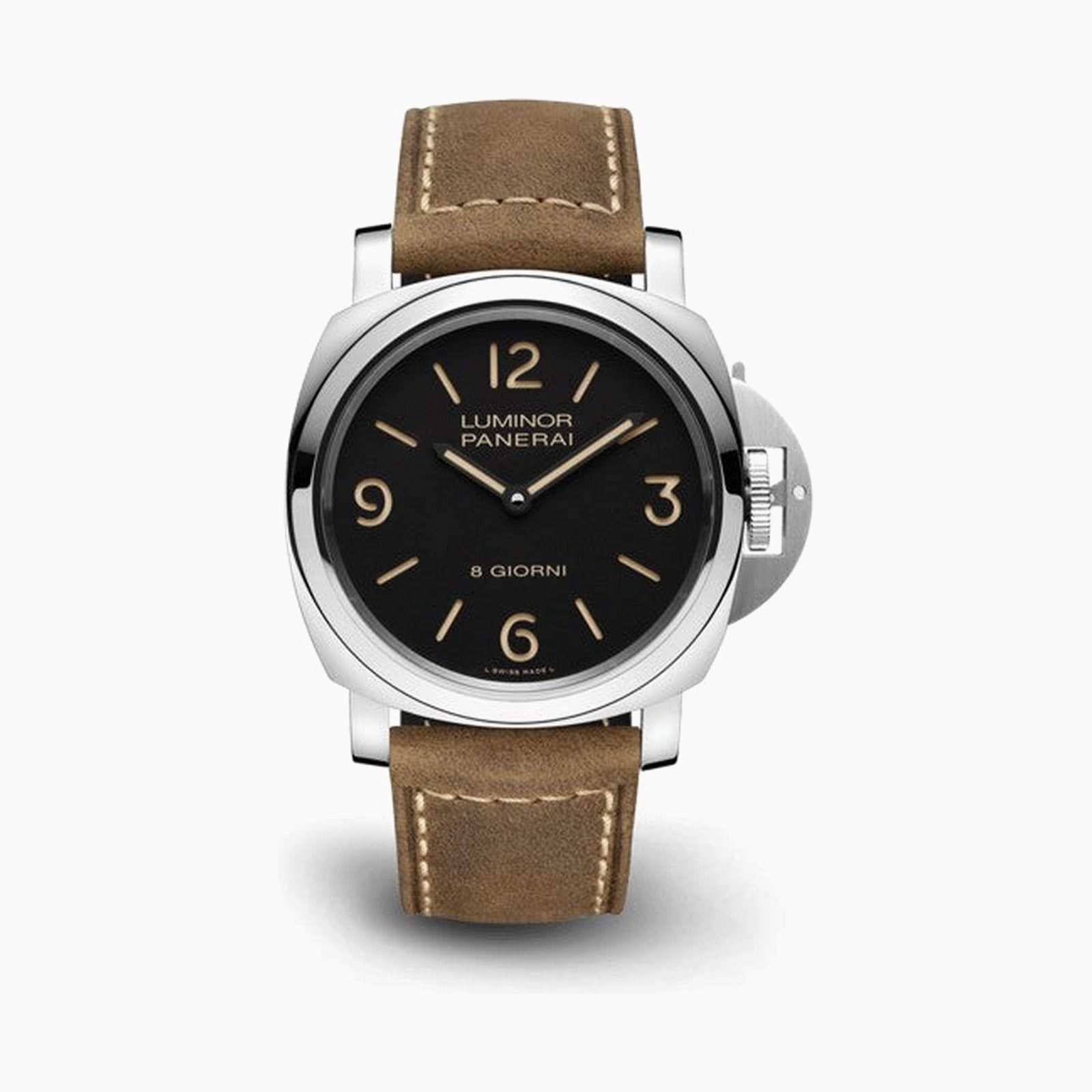 Luminor 8 — Black Dial