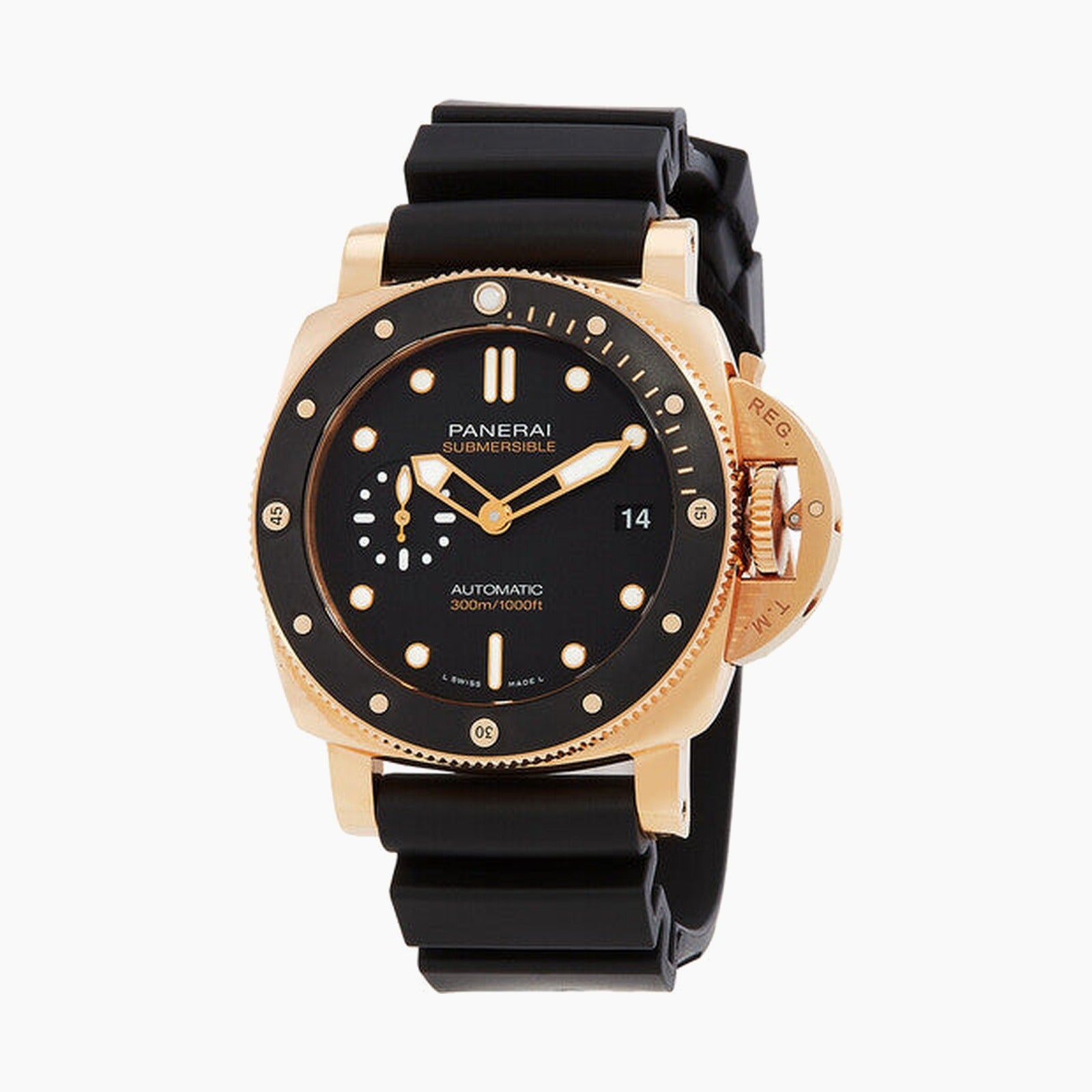 Submersible QuarantaQuattro Goldtech OroCarbo — Black Dial