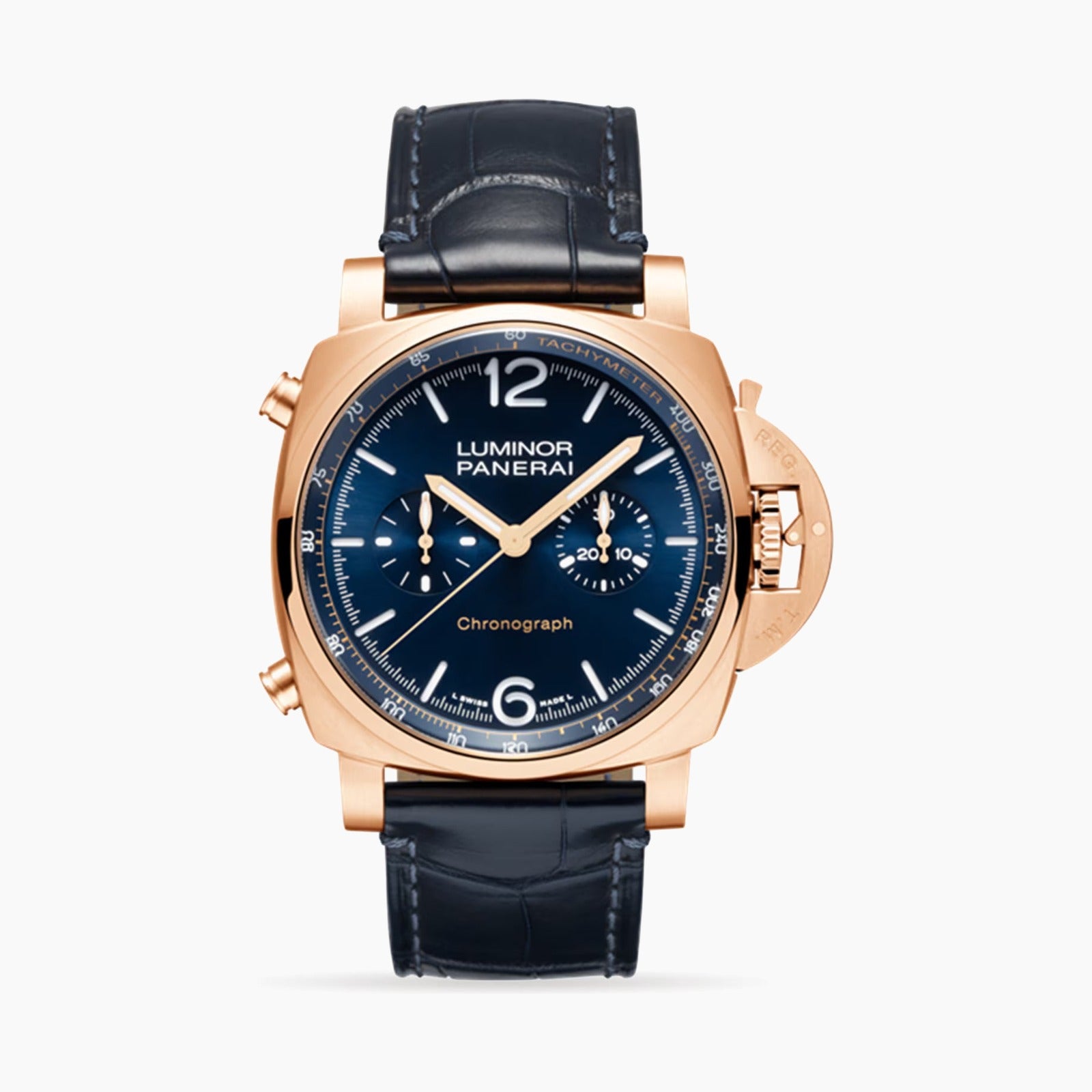 Luminor Chrono tech Blu Notte — Blue Dial