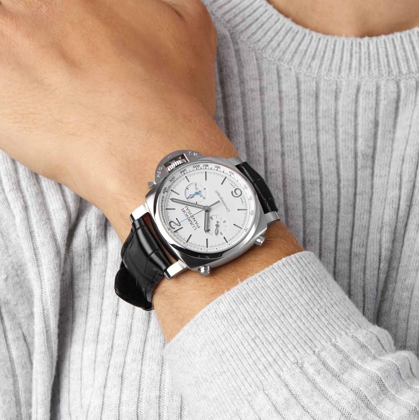 Luminor Chrono — White Dial