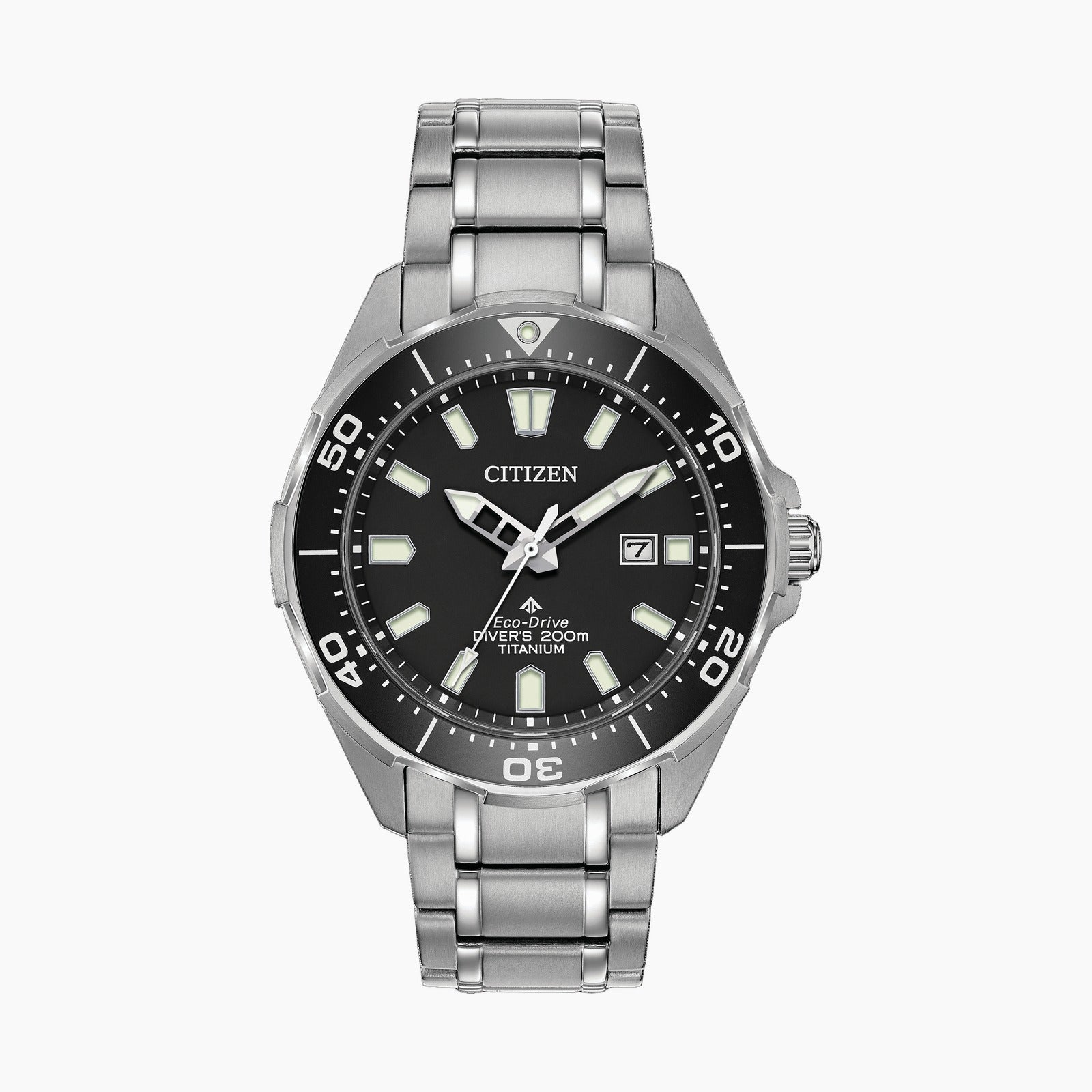 Dive 3 — Black Dial, Titanium