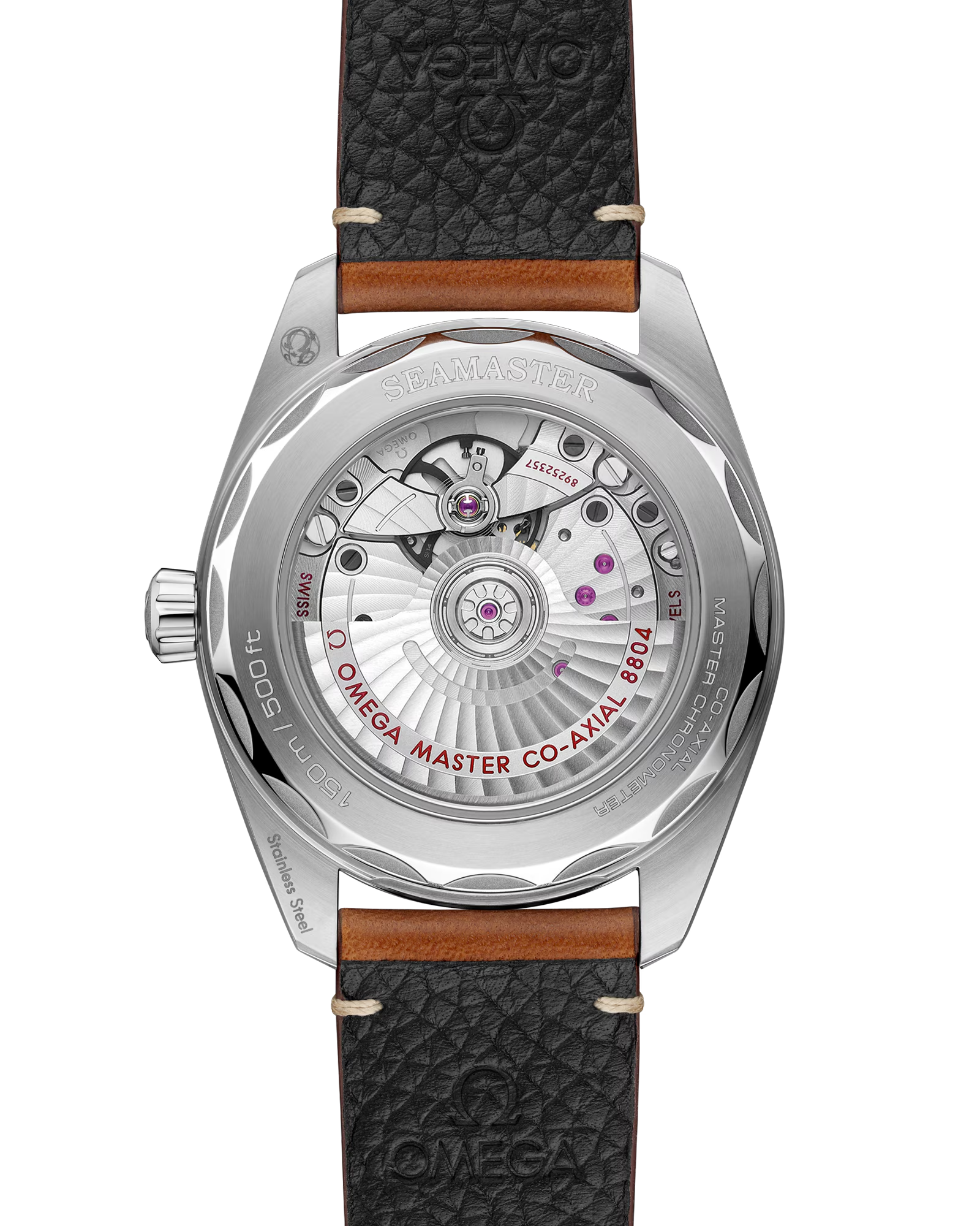 Seamaster Railmaster — Brown Dial, Leather