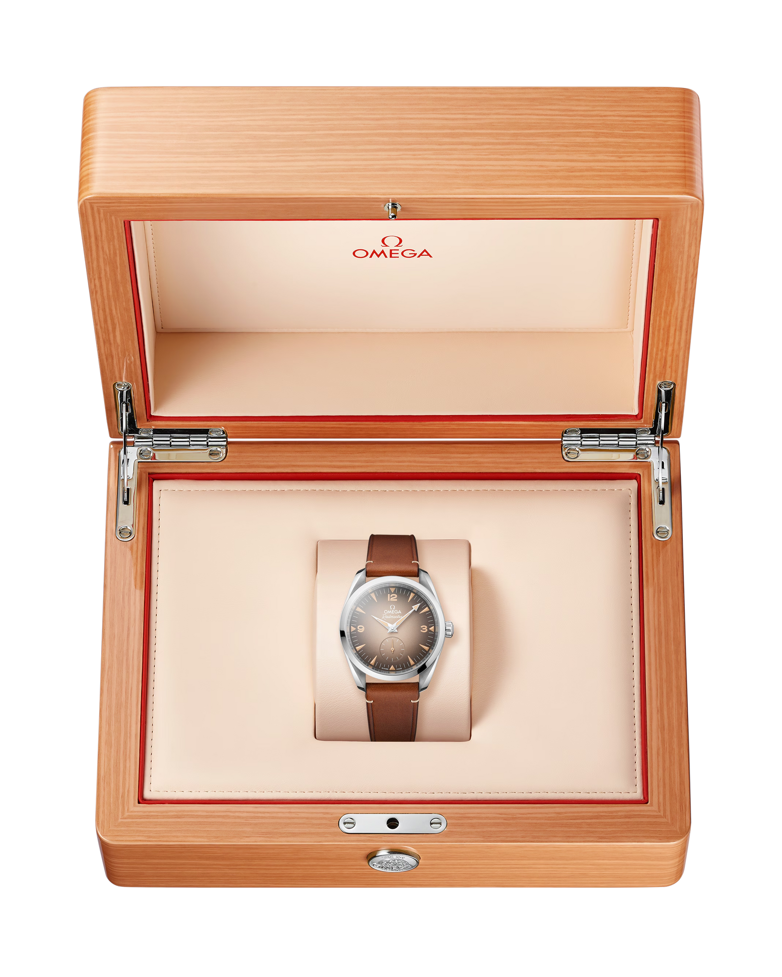 Seamaster Railmaster — Brown Dial, Leather