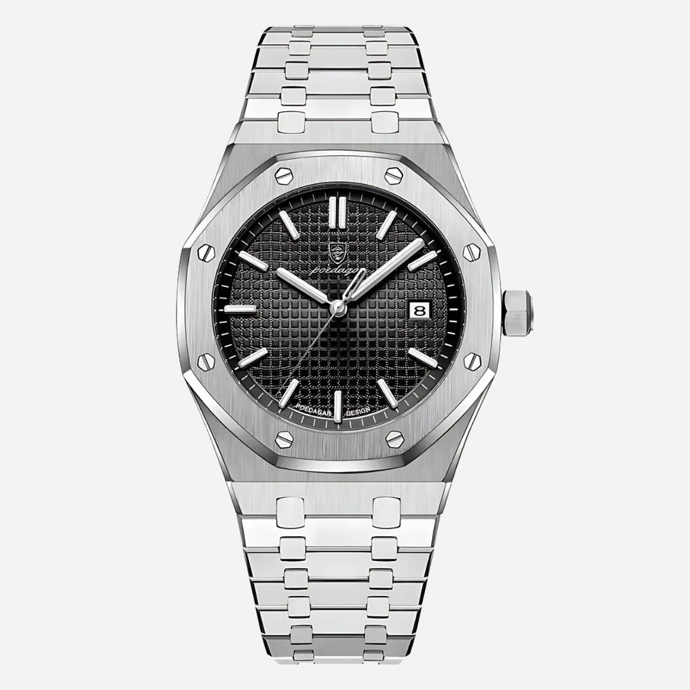 Kron Mariner — quartz watch in 316L stainless steel, designed in London — view 10