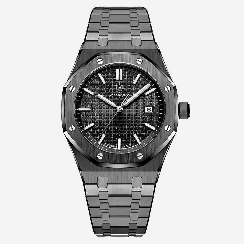 Kron Mariner — quartz watch in 316L stainless steel, designed in London — view 12