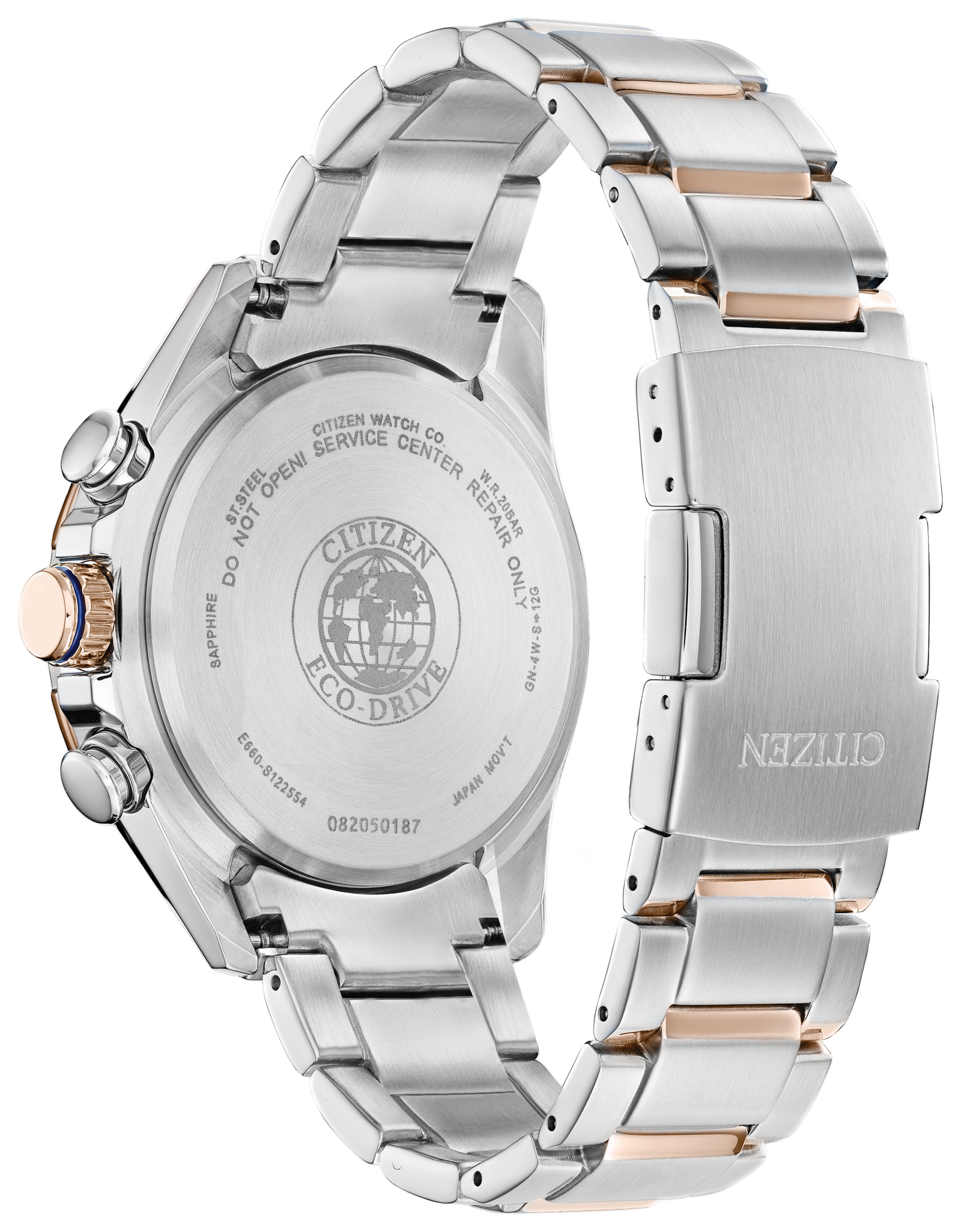 PCAT — Blue Dial, 14K Rose Gold Plated Steel, 9K Rose Gold Plated Steel