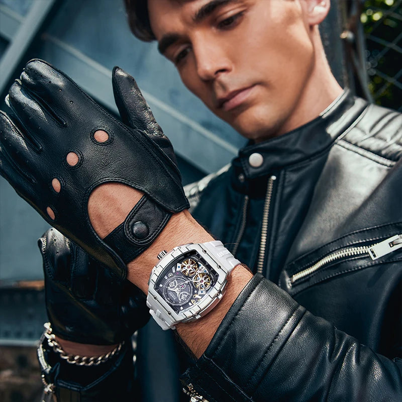 Kron Uther watch on the wrist