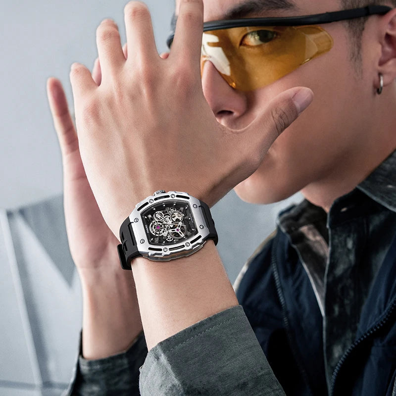 Kron Gareth watch on the wrist