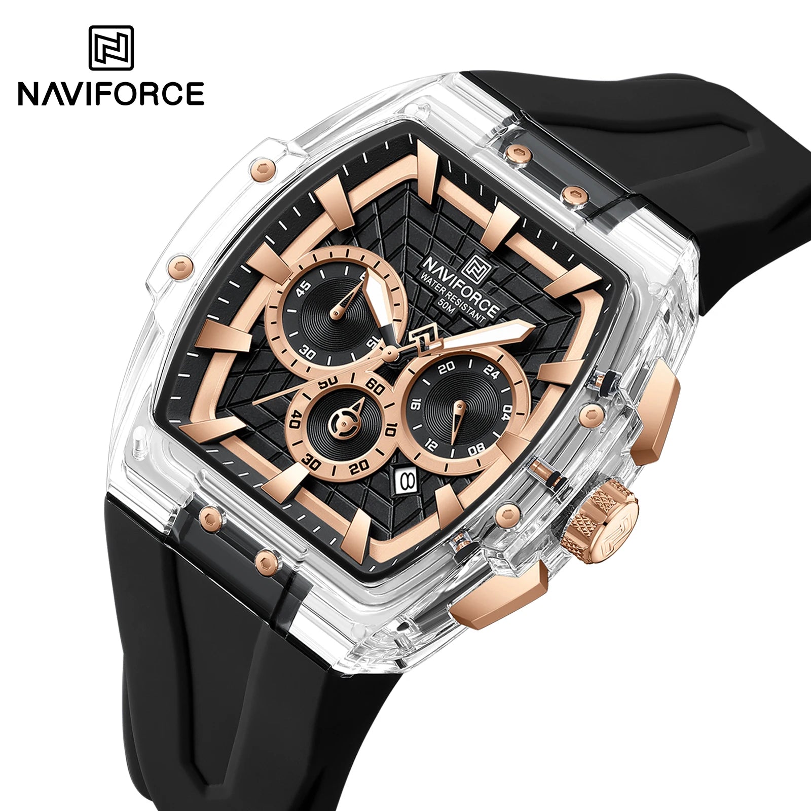 Kron Stockwell watch on the wrist