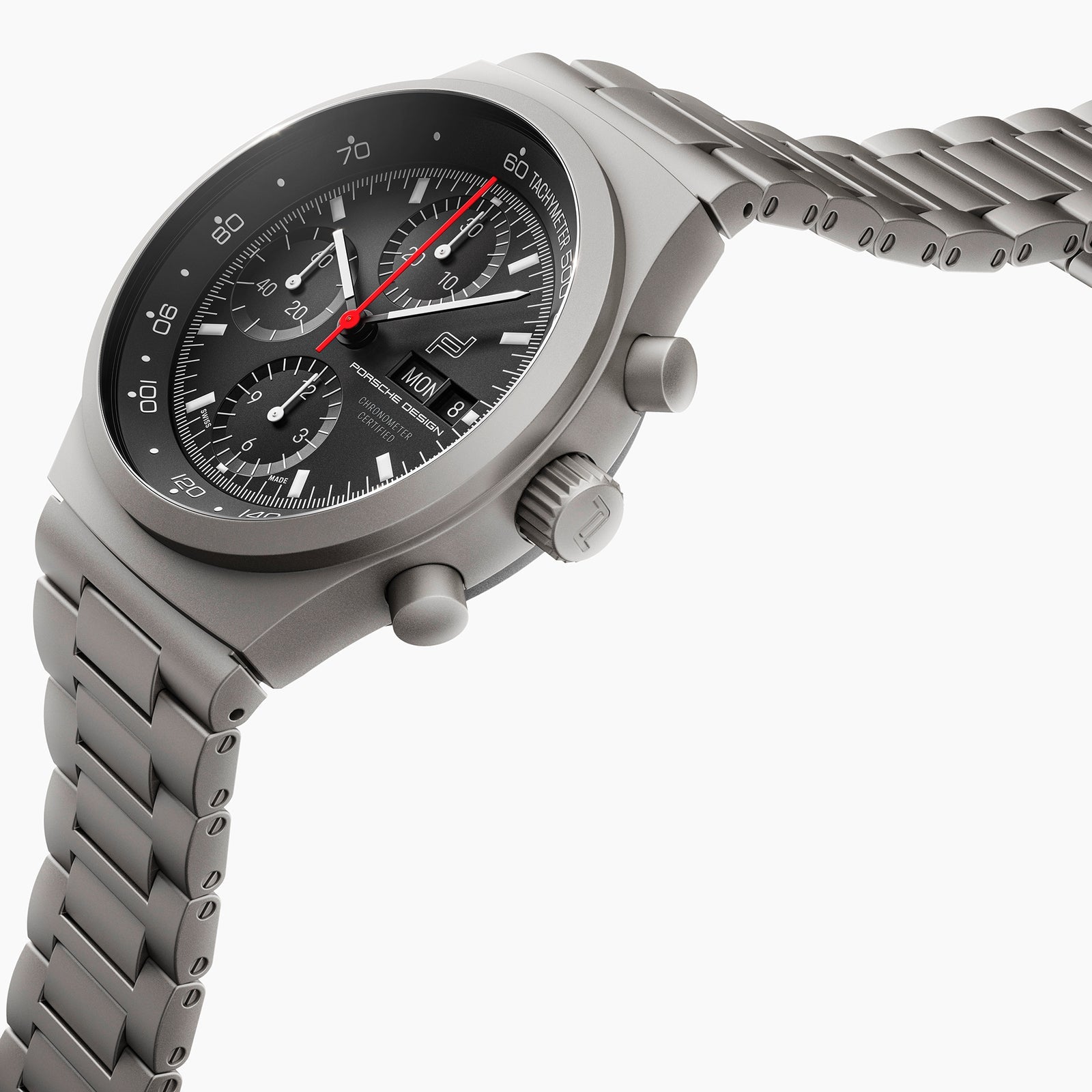 Chronograph 1 - All Titanium Numbered Edition — Black Dial