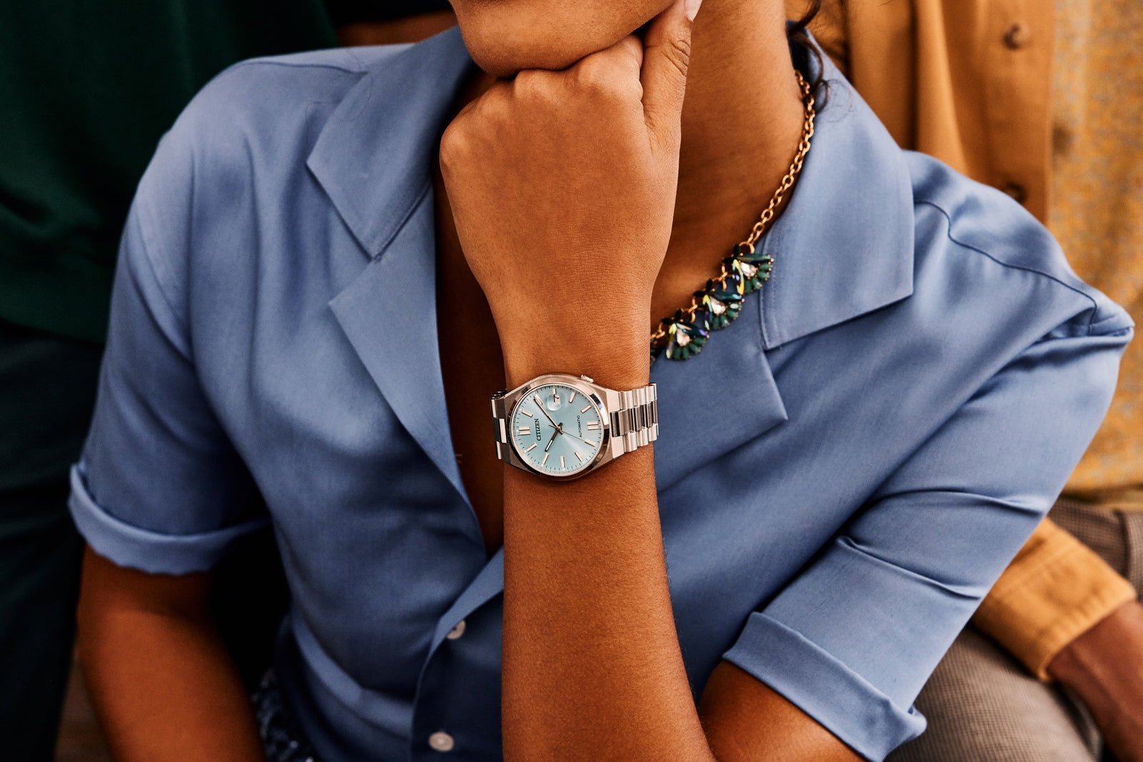 Tsuyosa — Sky Blue Dial