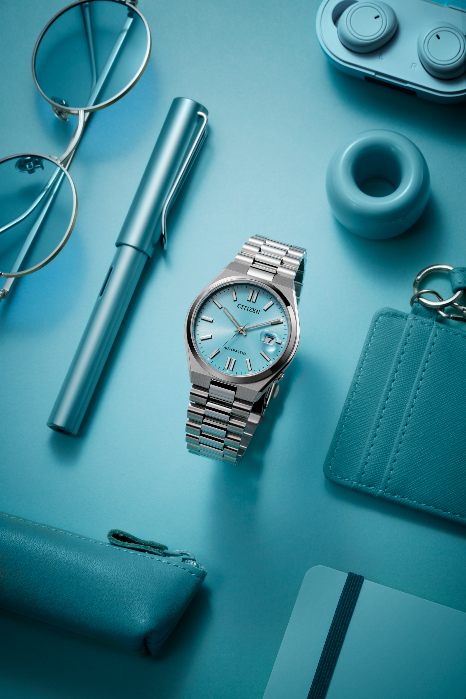Tsuyosa — Sky Blue Dial