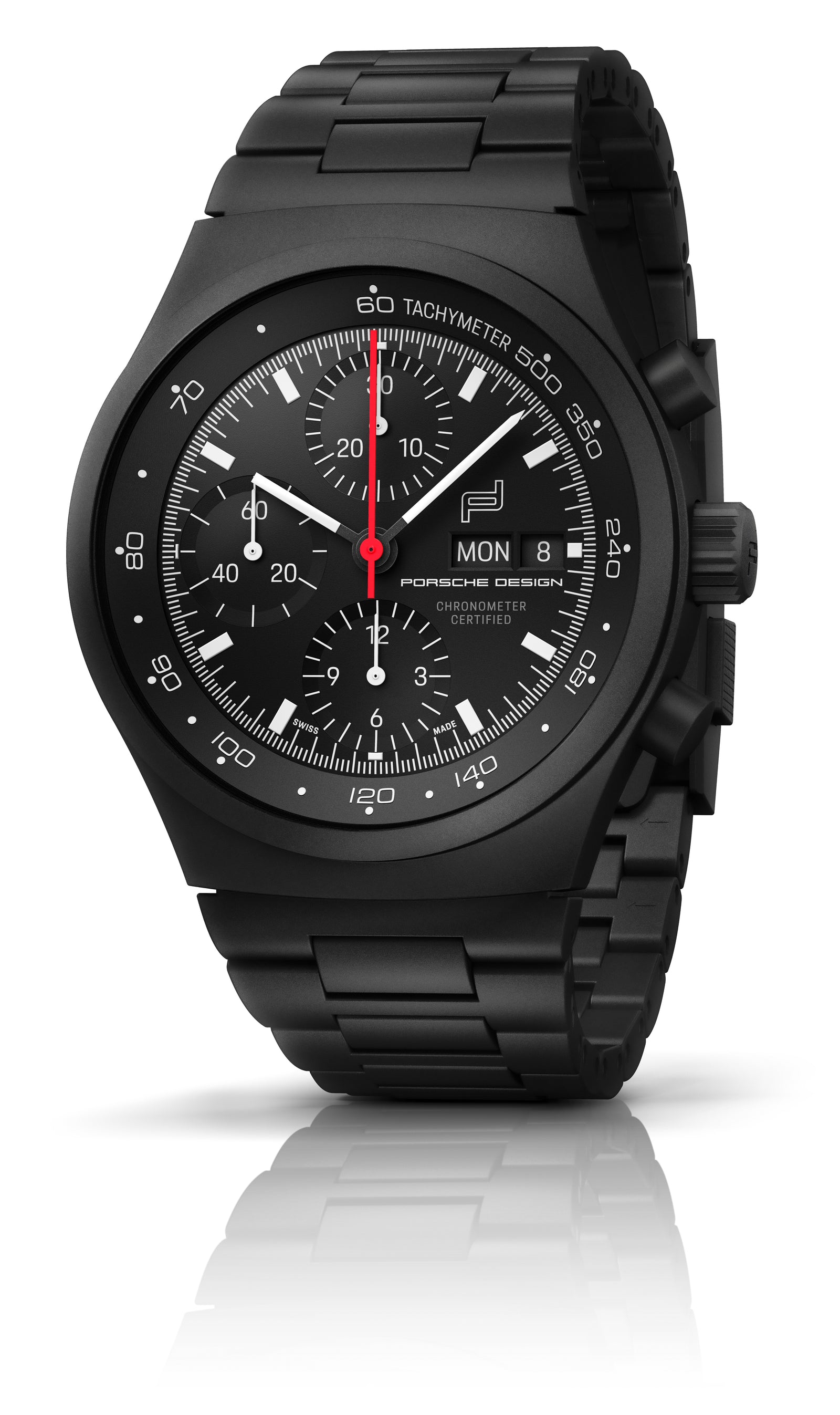 Chronograph 1 All Black Numbered Edition — Black Dial