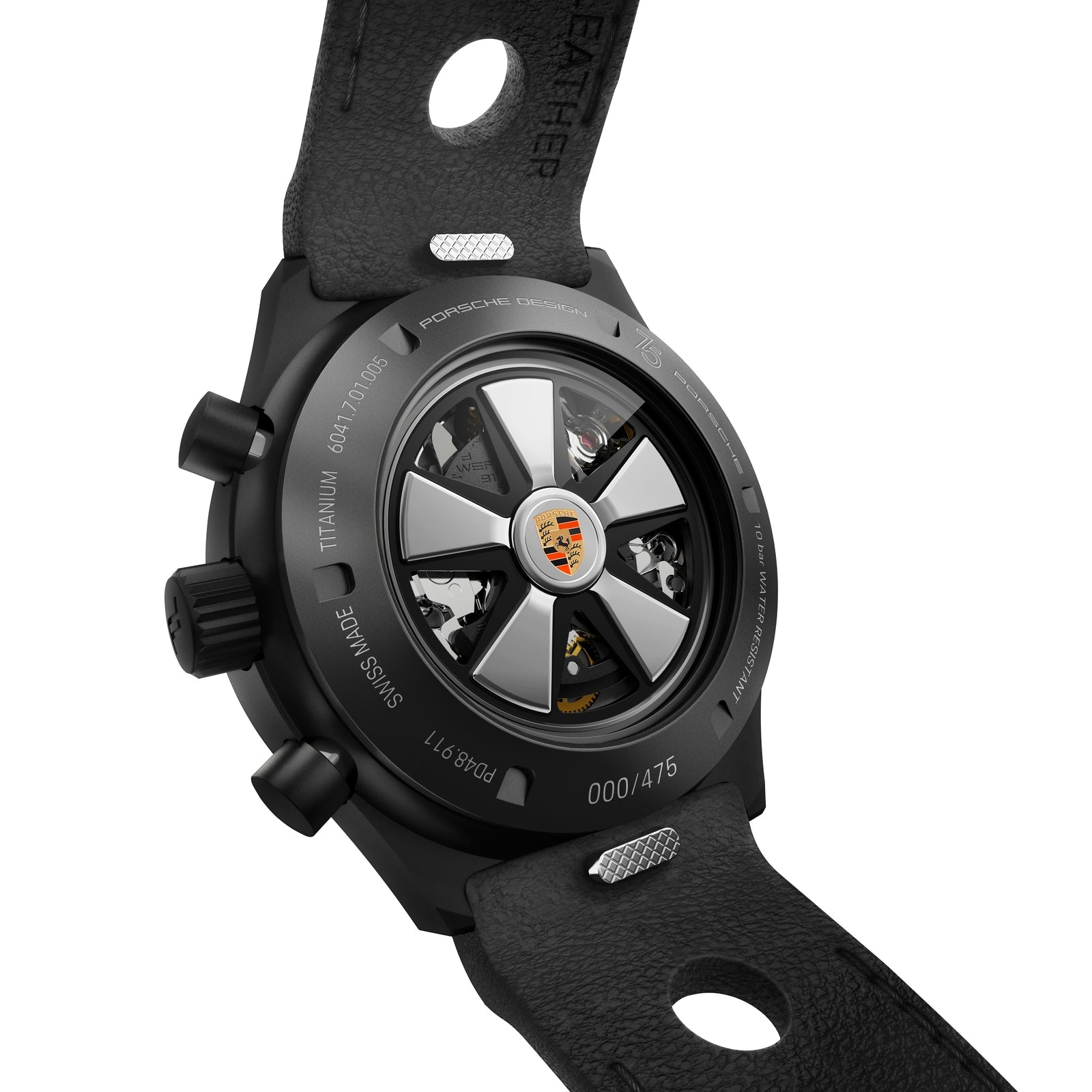Chronograph 1 75 Years Porsche Edition — Black Dial