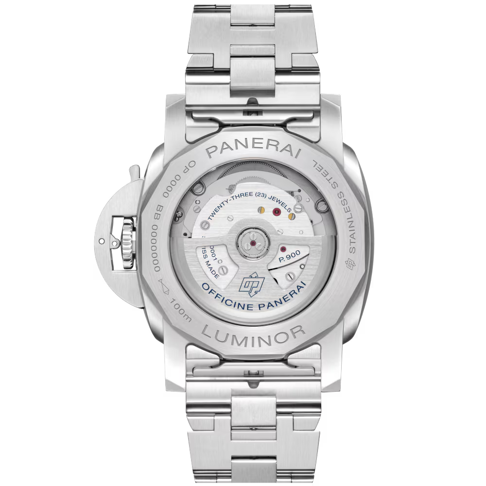 Luminor Quaranta BiTempo — Green Dial