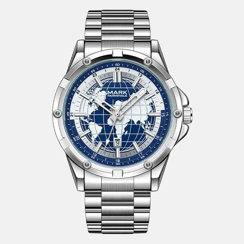 Kron Balham quartz watch blue