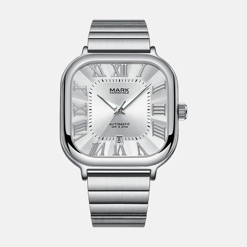 Kron Bors automatic watch white dial