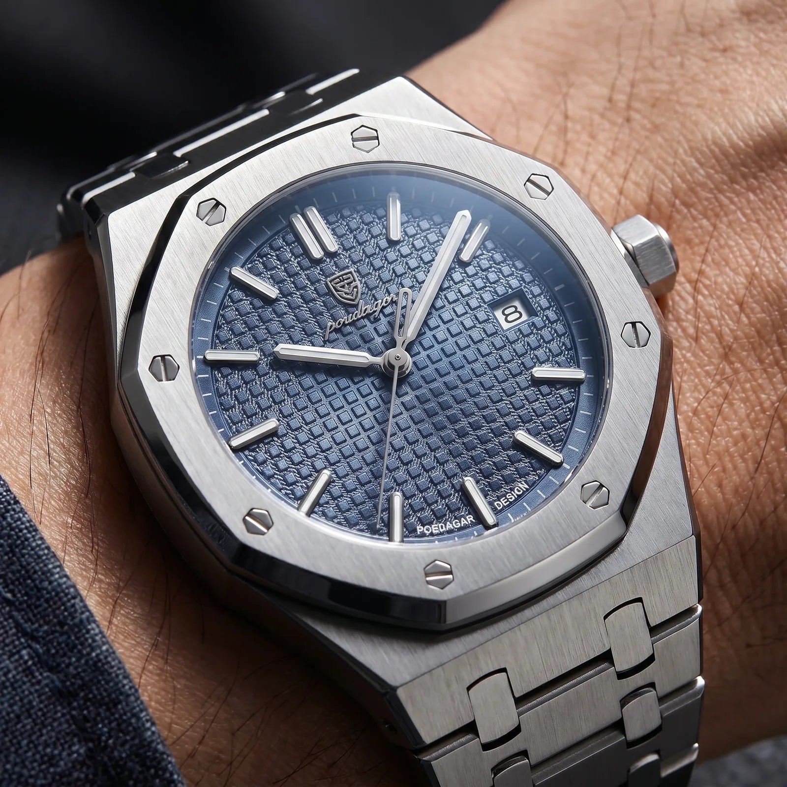 Kron Mariner — dial detail