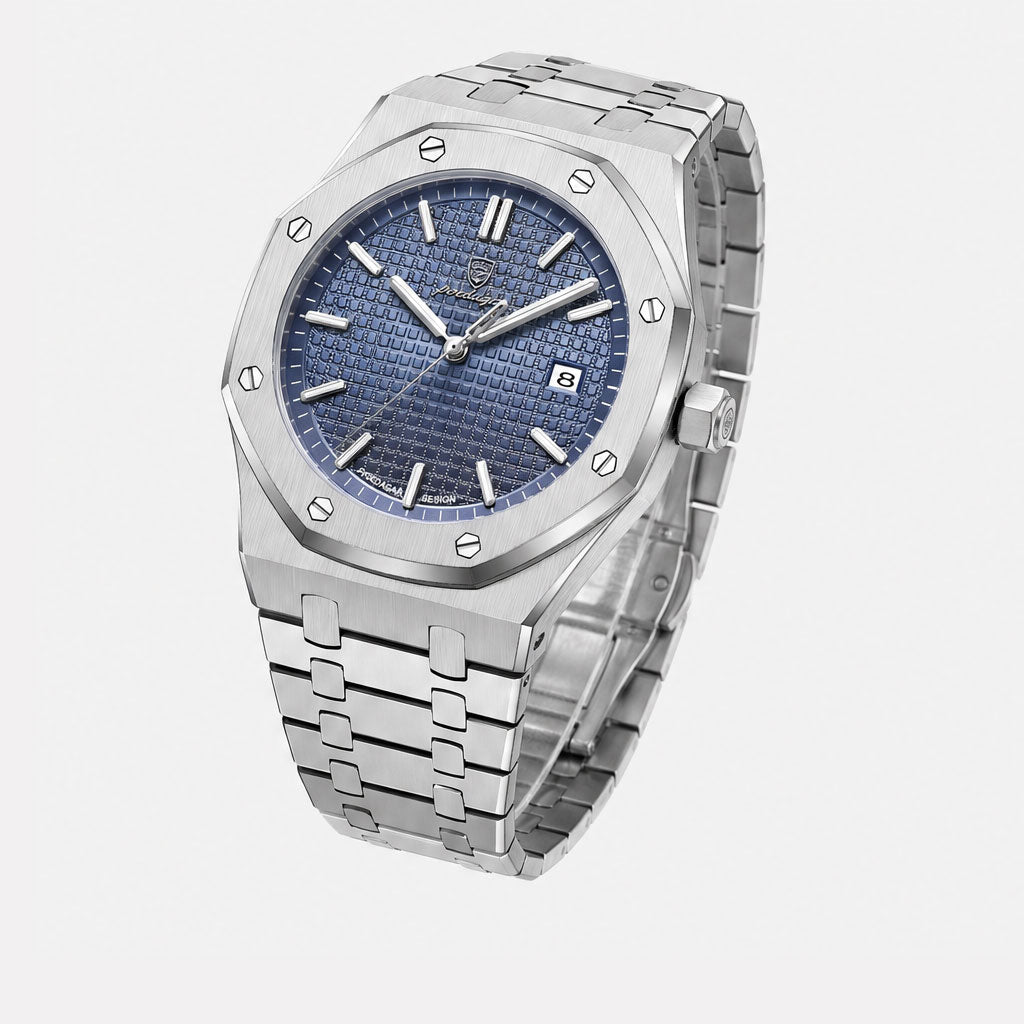 Kron Mariner — quartz watch in 316L stainless steel, designed in London — view 4