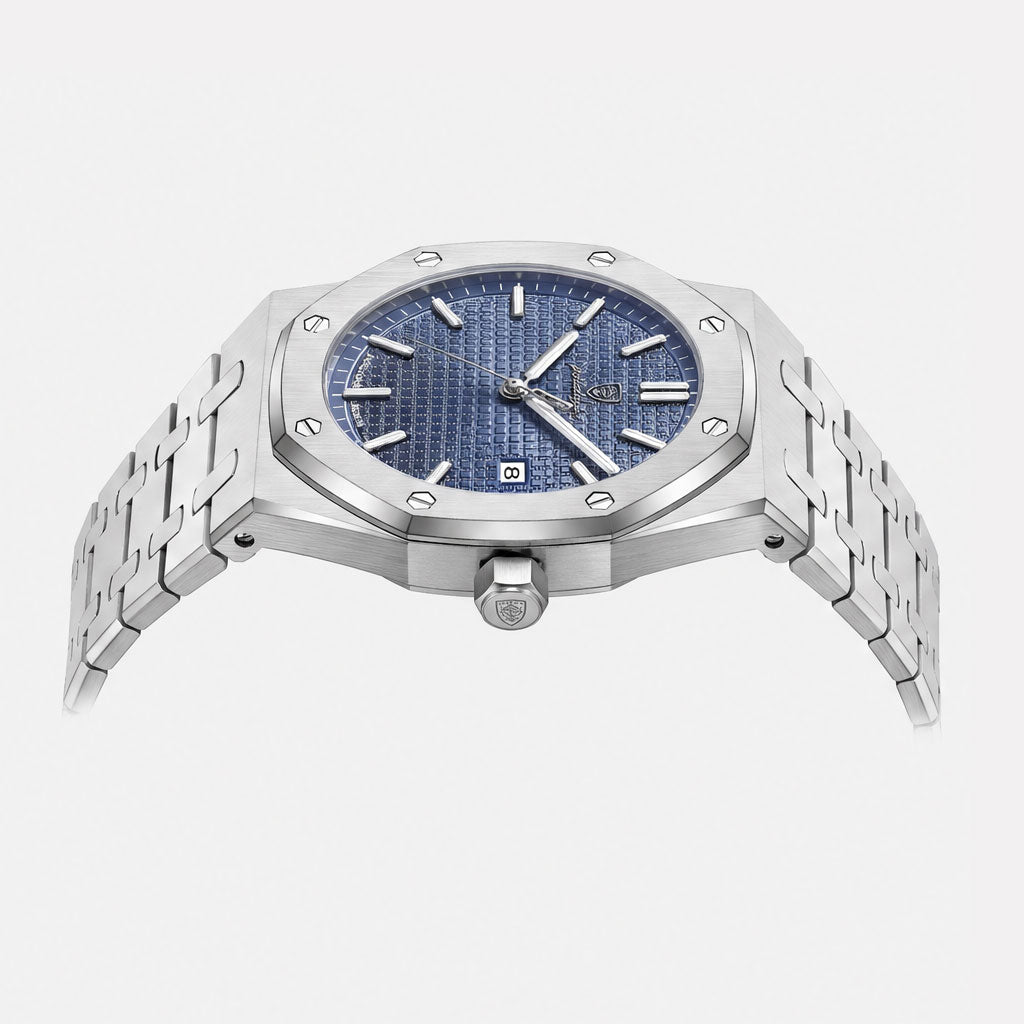 Kron Mariner — quartz watch in 316L stainless steel, designed in London — view 5