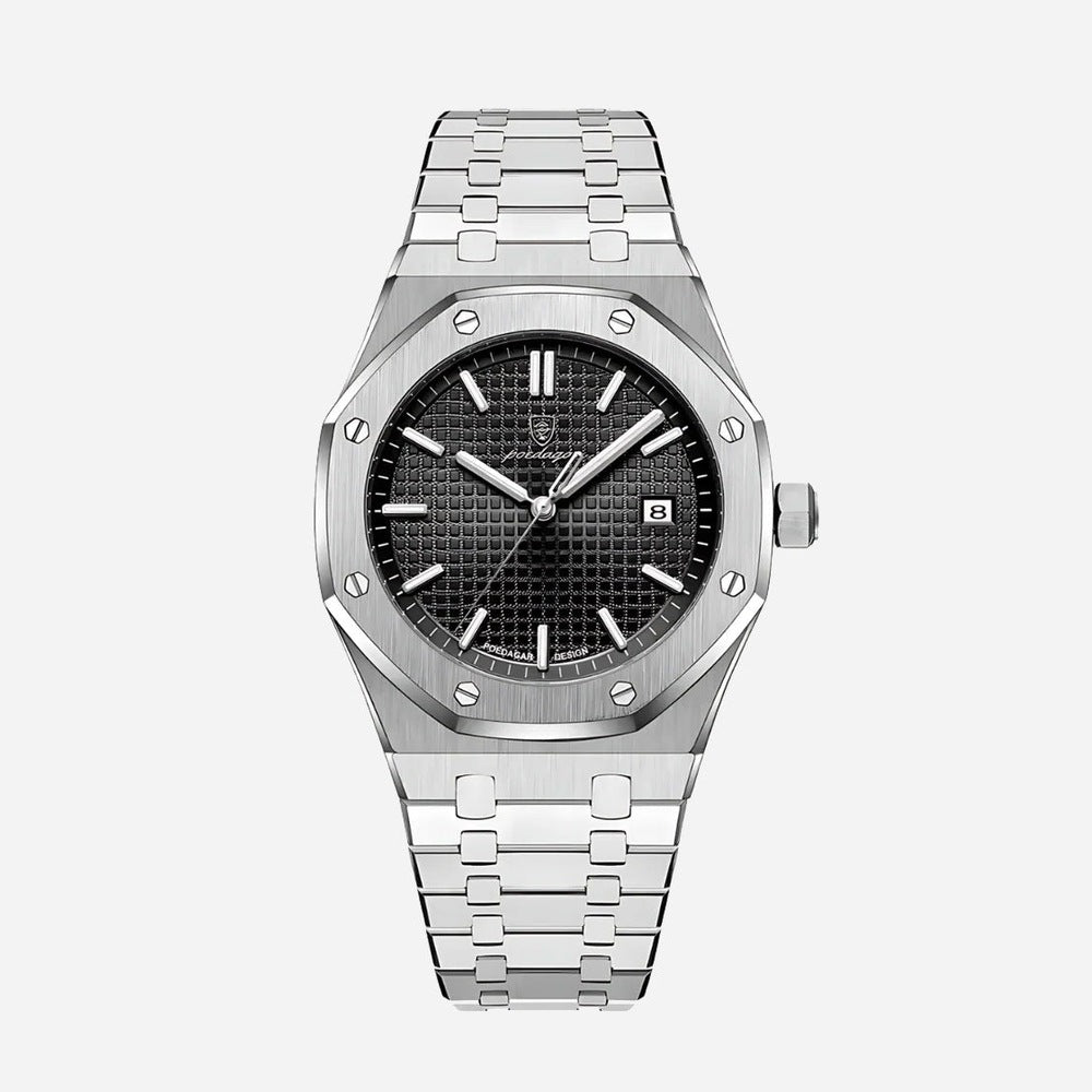 Kron Mariner — quartz watch in 316L stainless steel, designed in London — view 10
