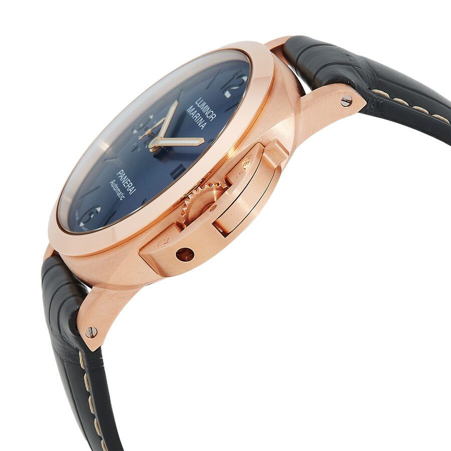 Luminor Marina Goldtech — Blue Dial