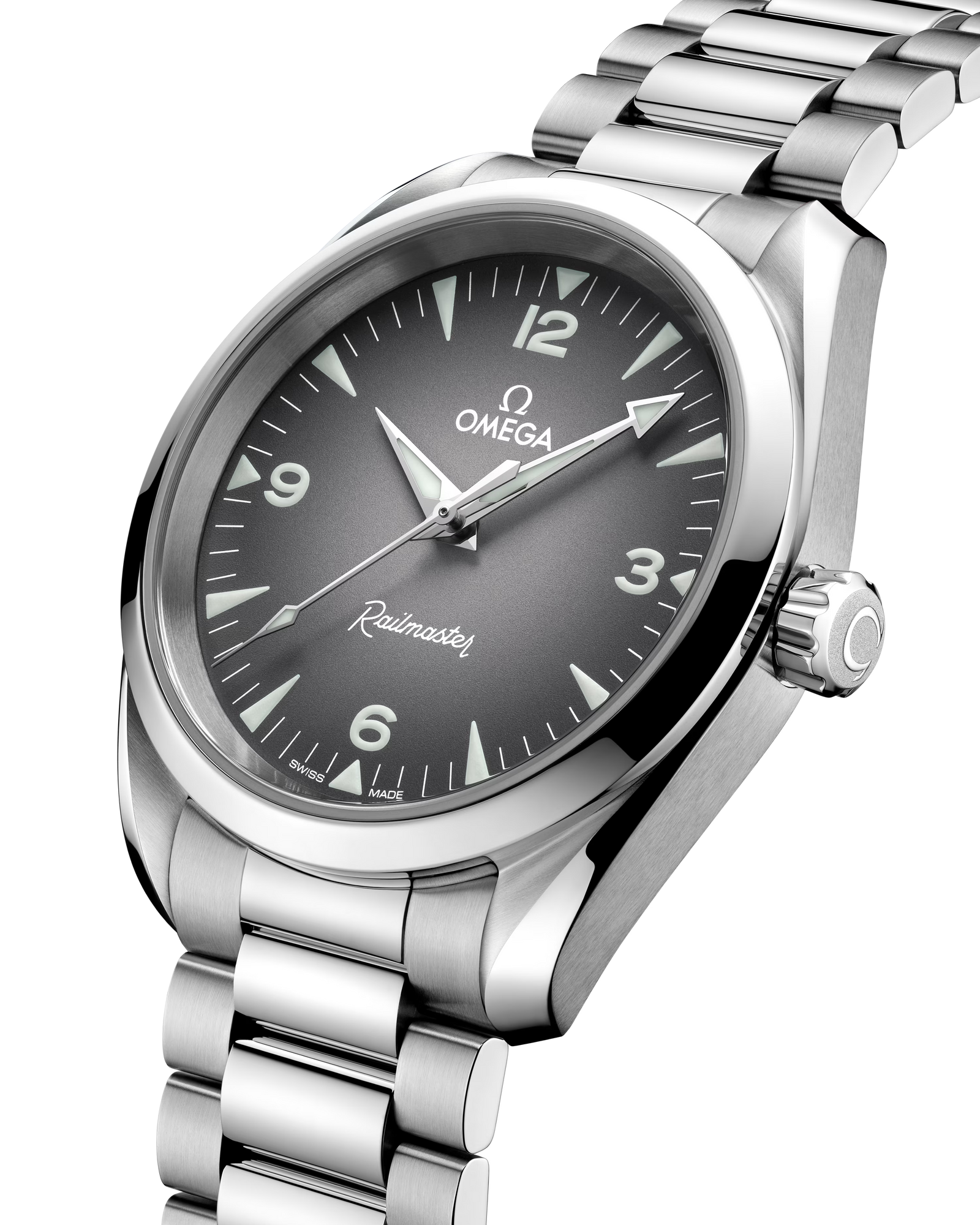 Seamaster Railmaster — Grey Dial, Steel