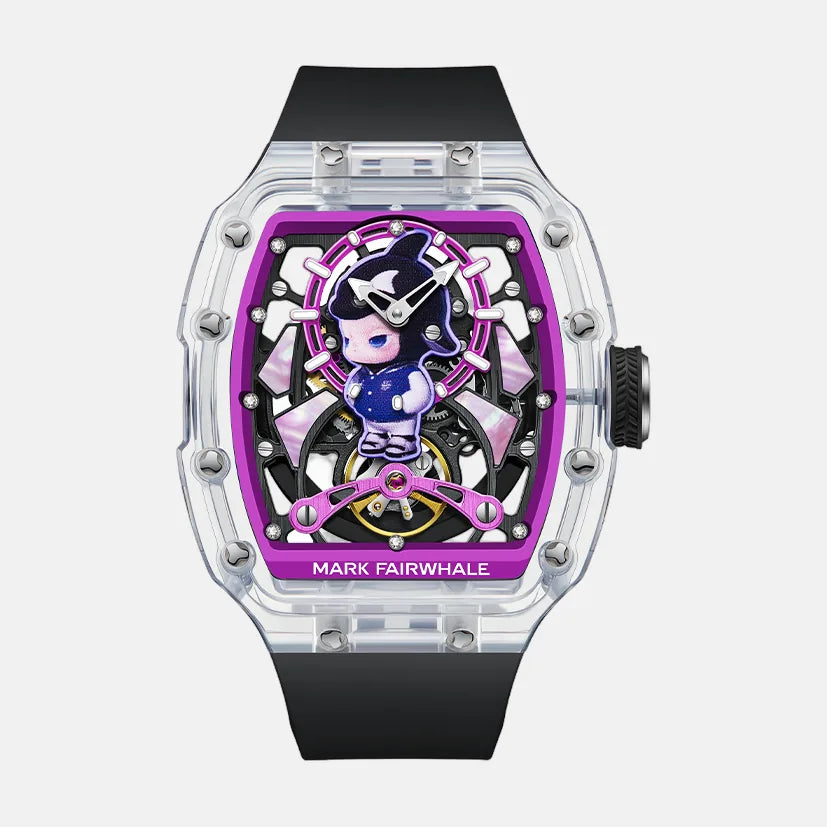 Kron Richmond automatic watch purple dial
